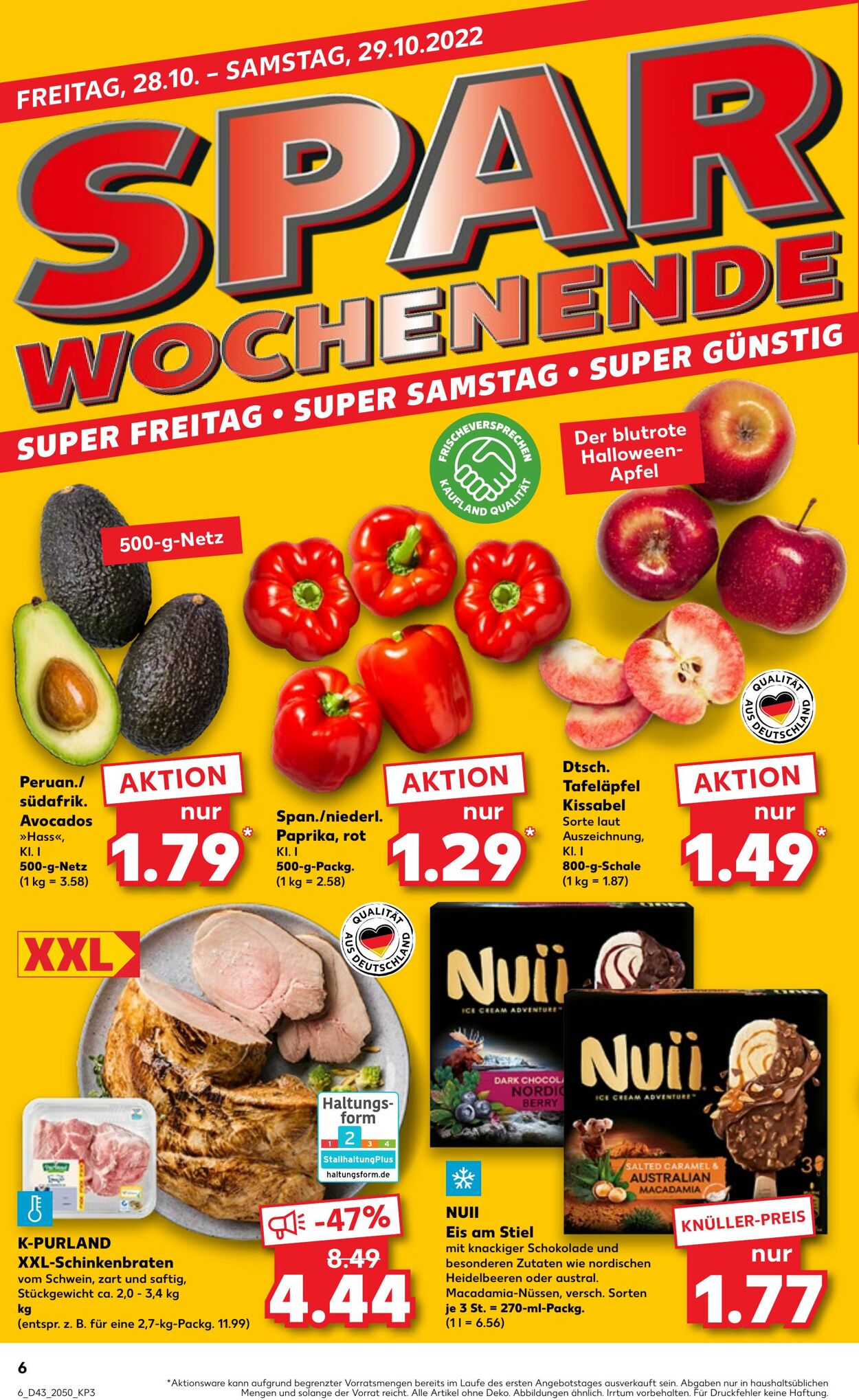 Prospekt Kaufland 27.10.2022 - 02.11.2022