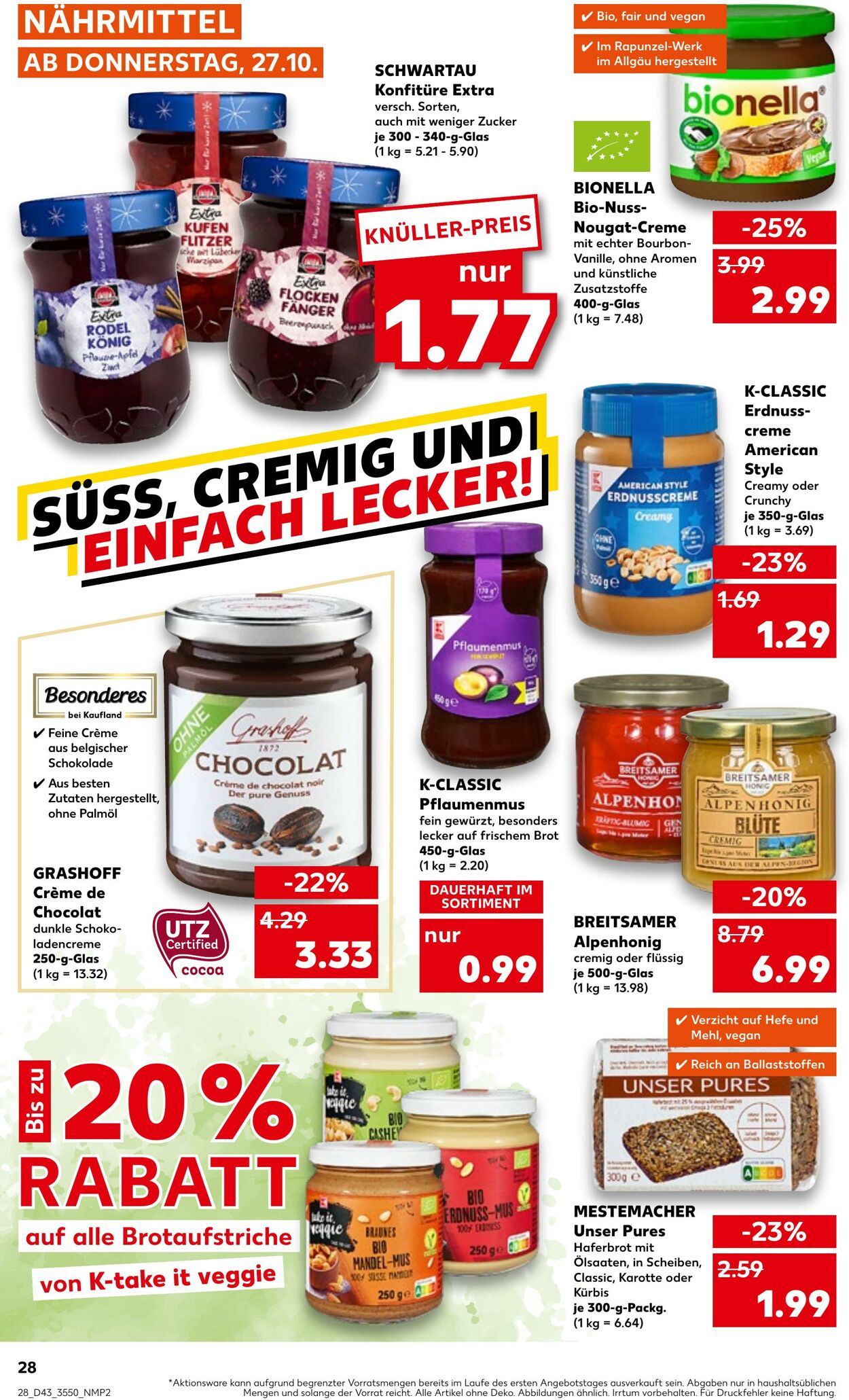 Prospekt Kaufland 27.10.2022 - 02.11.2022