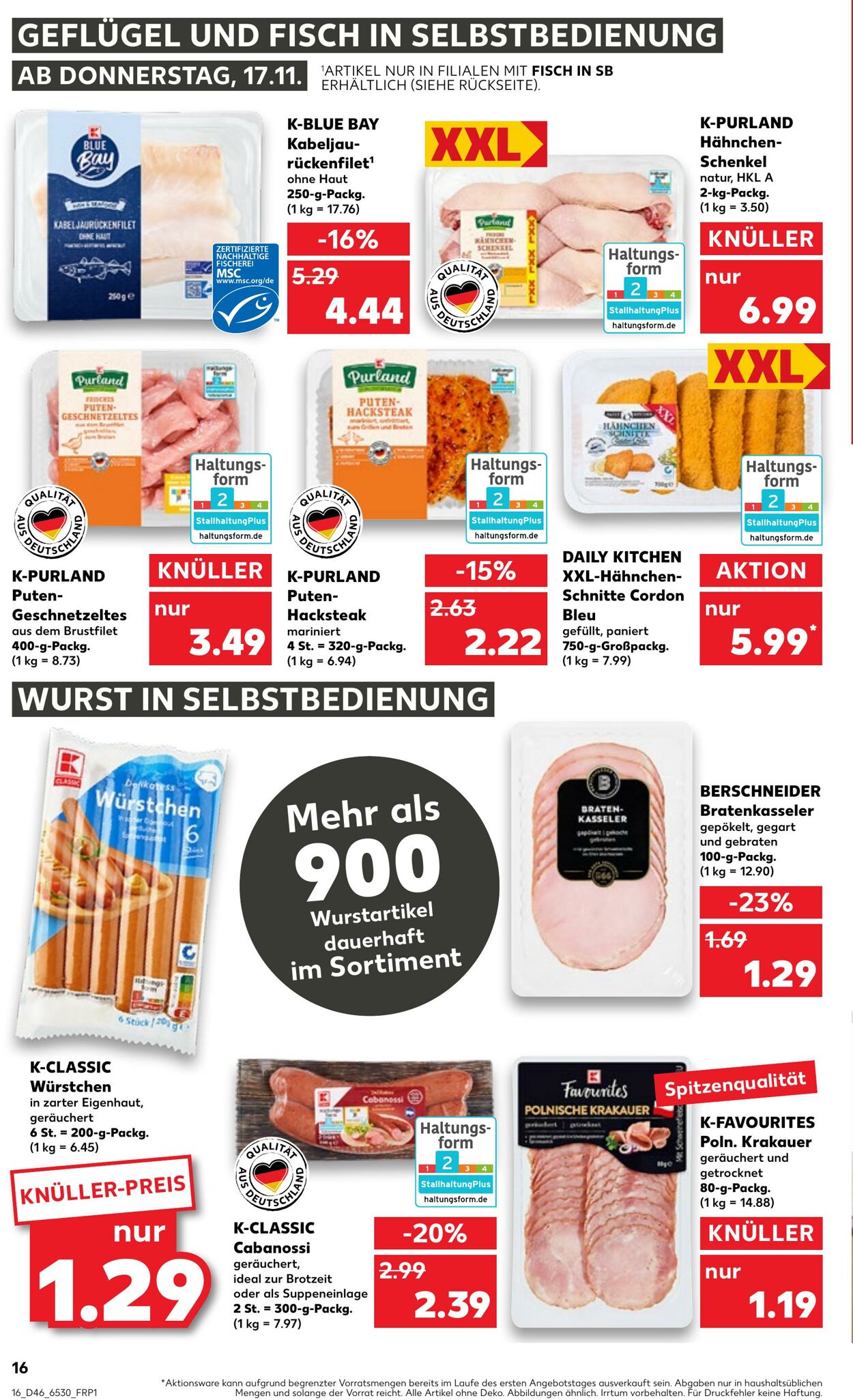 Prospekt Kaufland 17.11.2022 - 23.11.2022