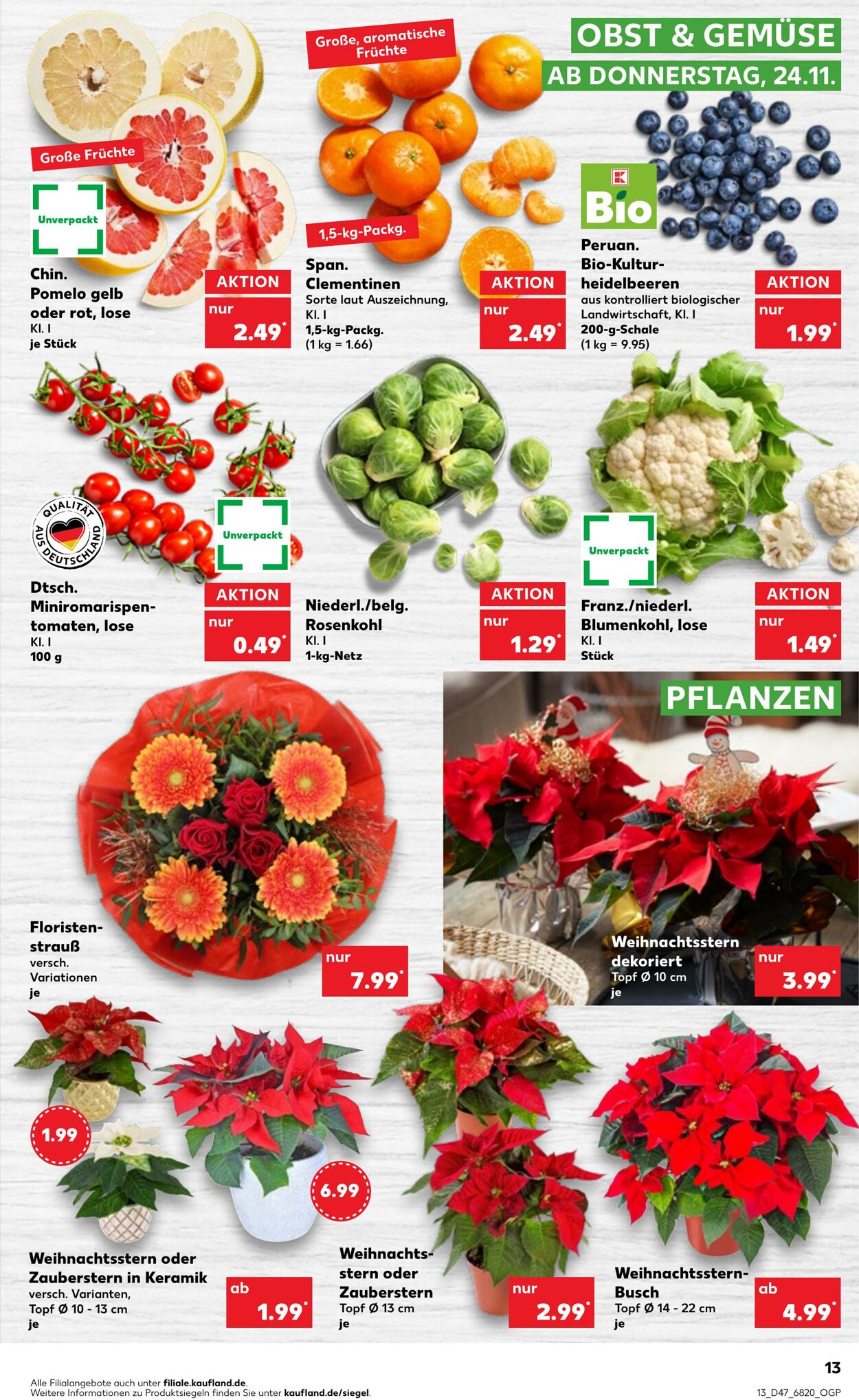 Prospekt Kaufland 24.11.2022 - 30.11.2022