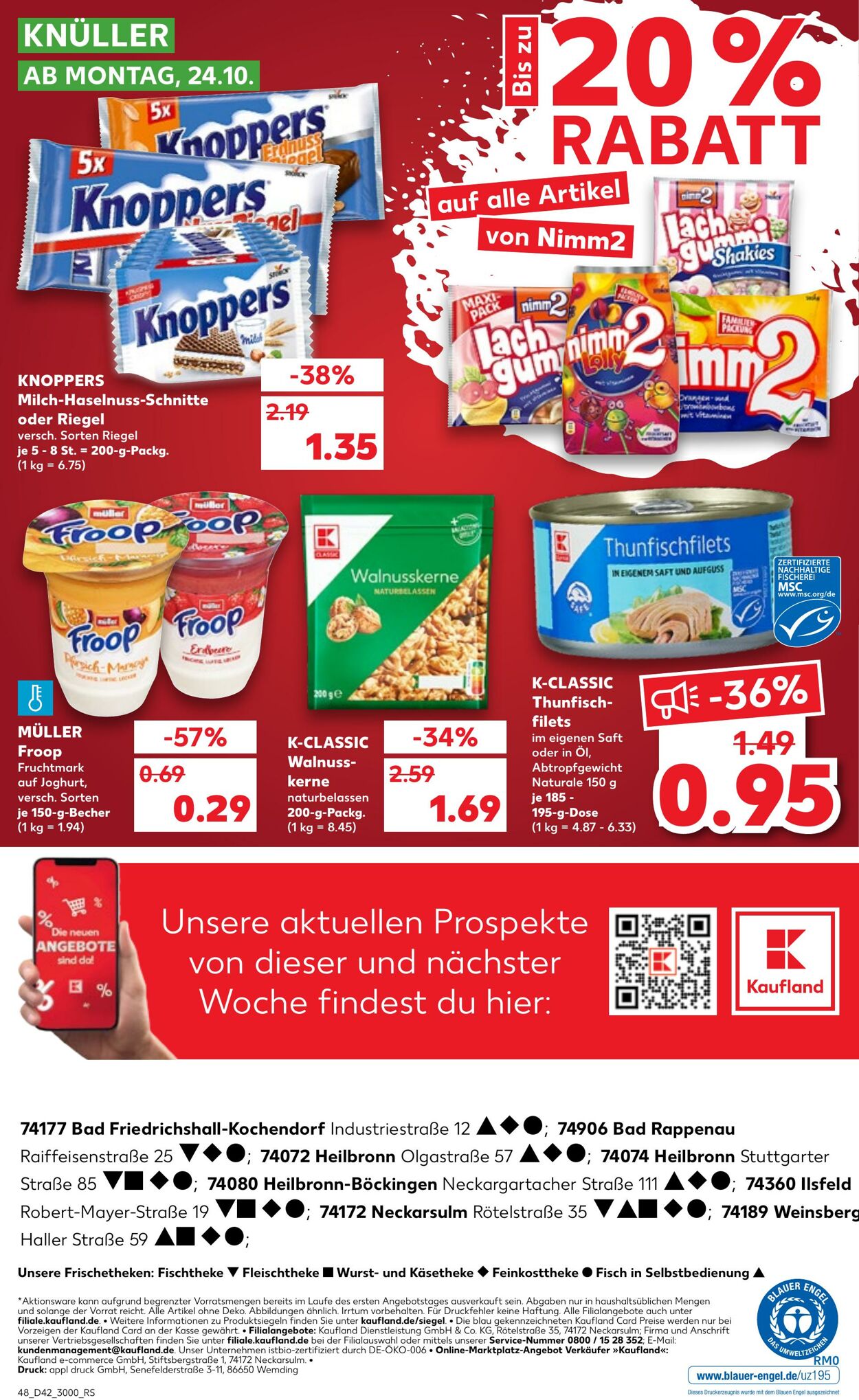 Prospekt Kaufland 20.10.2022 - 26.10.2022