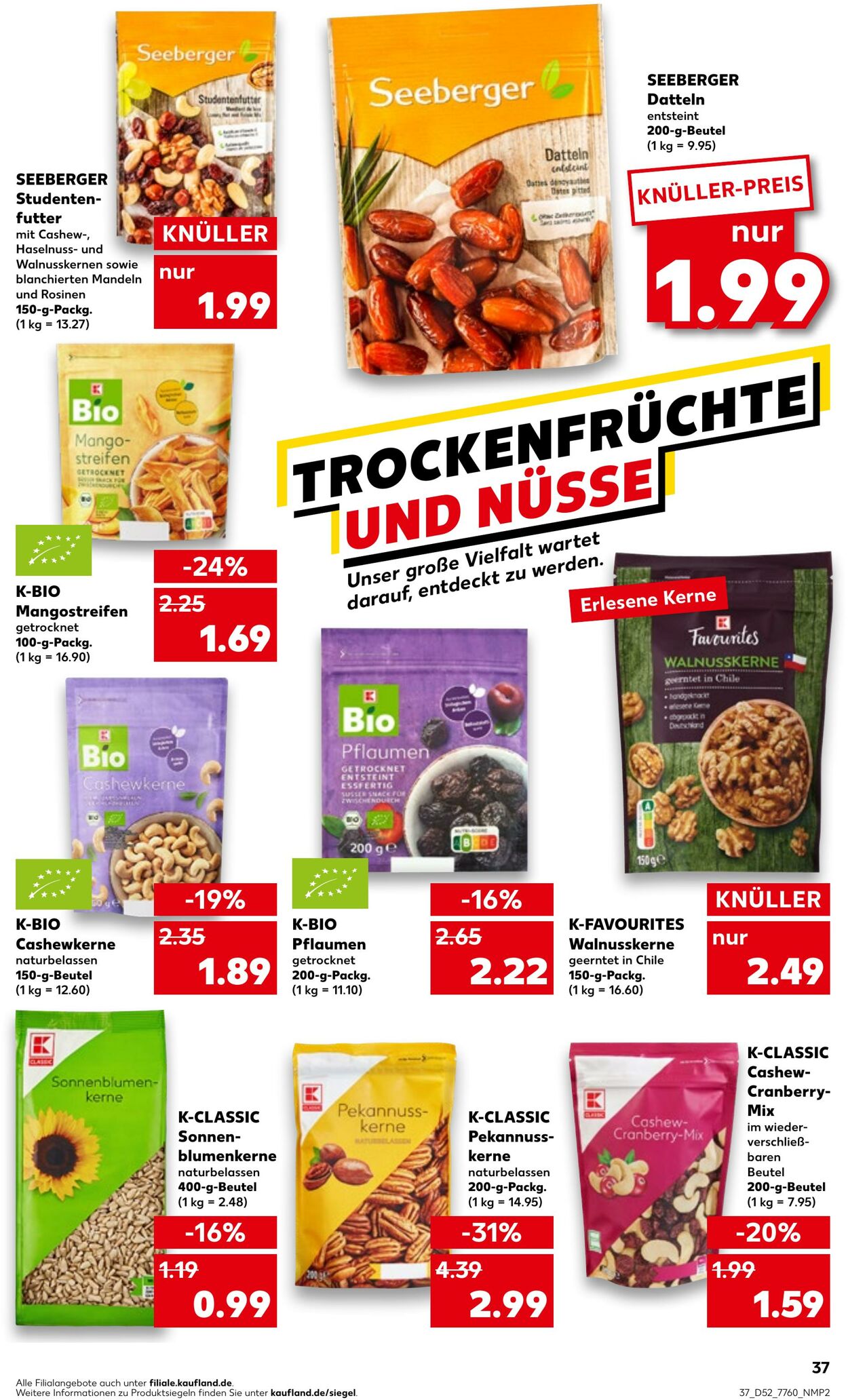 Prospekt Kaufland 29.12.2022 - 04.01.2023