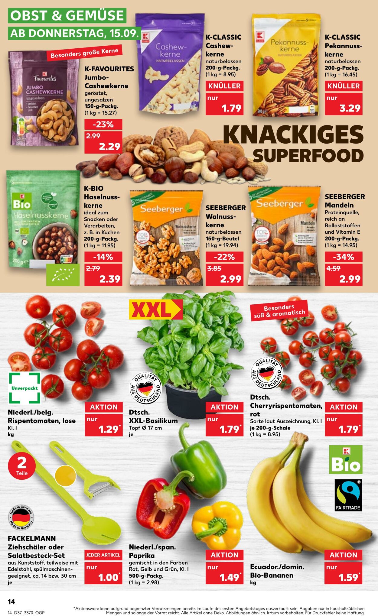 Prospekt Kaufland 15.09.2022 - 21.09.2022