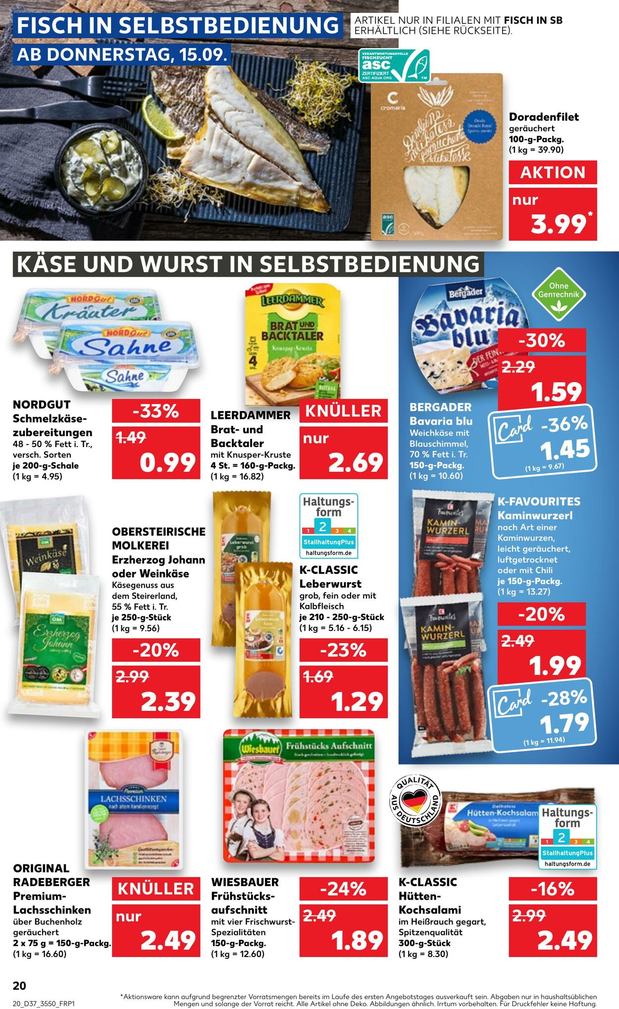 Prospekt Kaufland 15.09.2022 - 21.09.2022