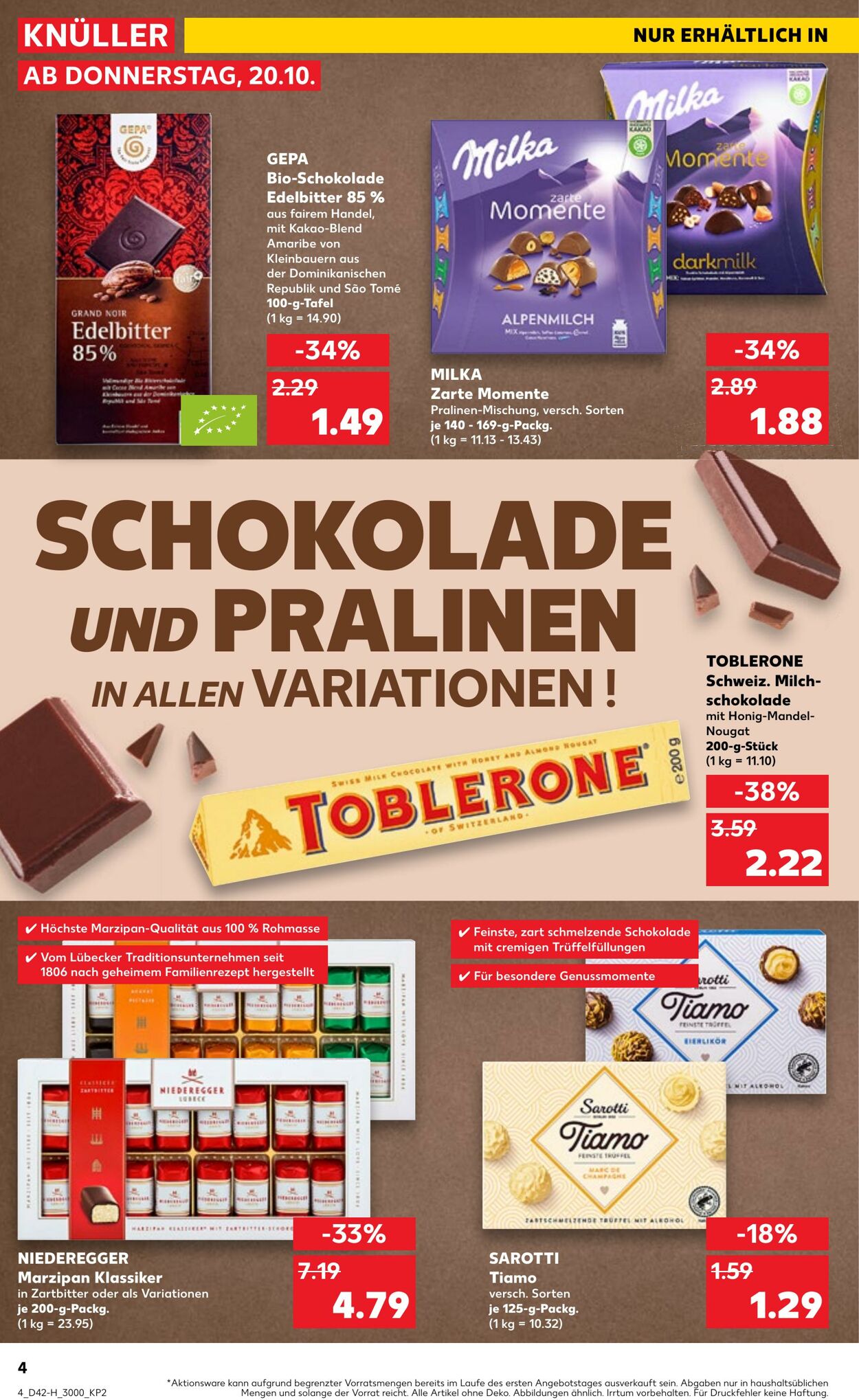 Prospekt Kaufland 20.10.2022 - 26.10.2022