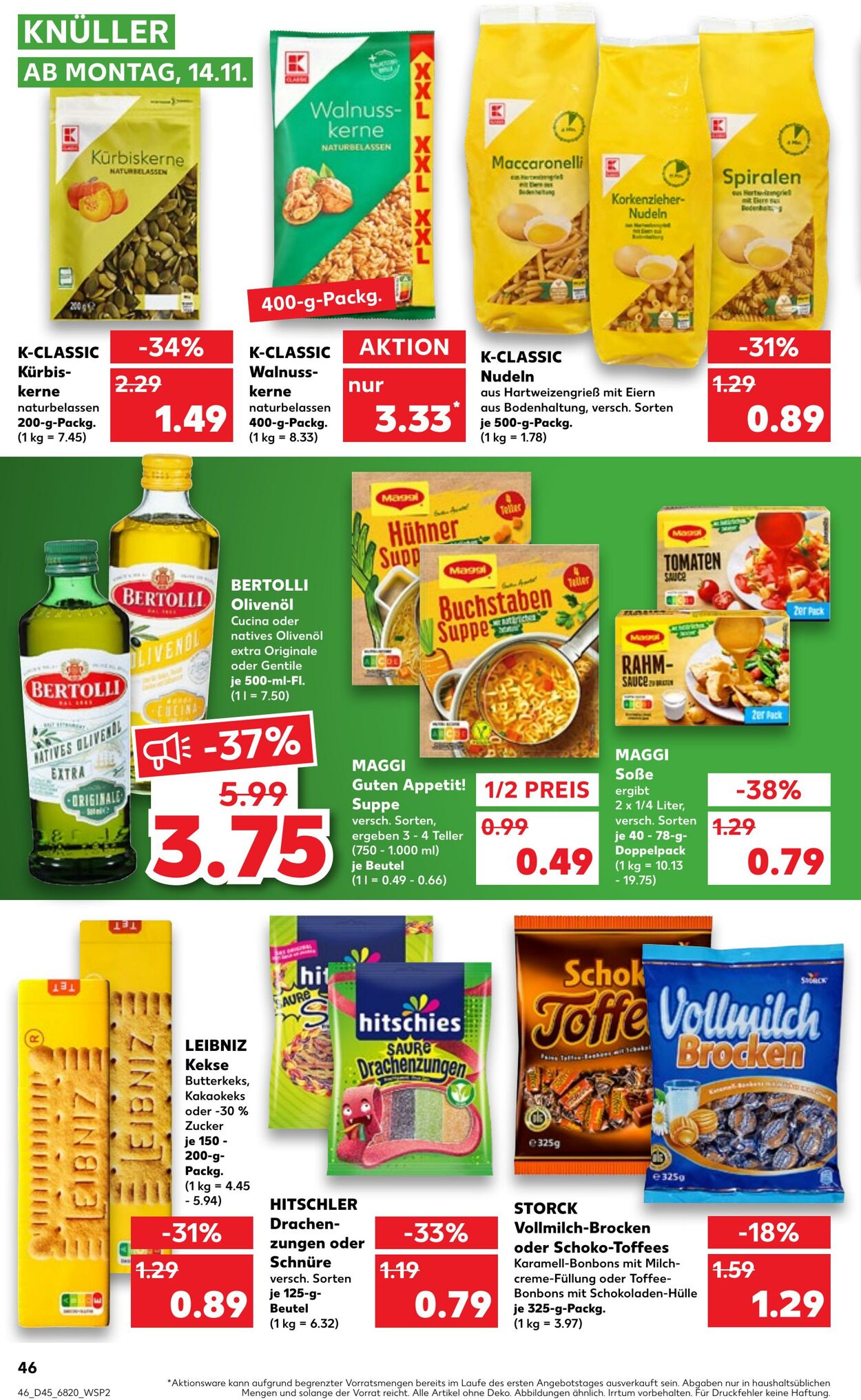 Prospekt Kaufland 10.11.2022 - 16.11.2022