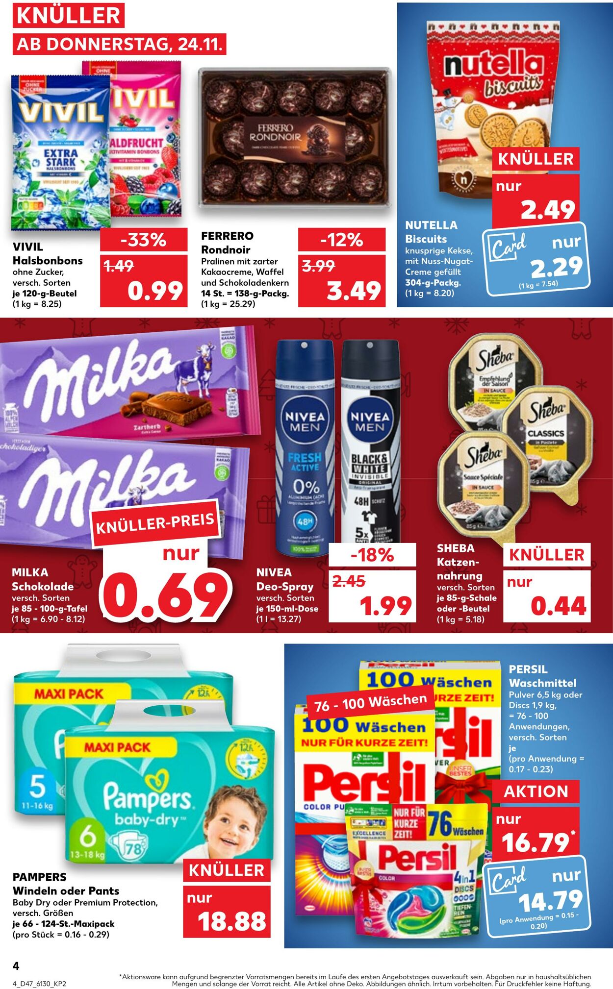 Prospekt Kaufland 24.11.2022 - 30.11.2022