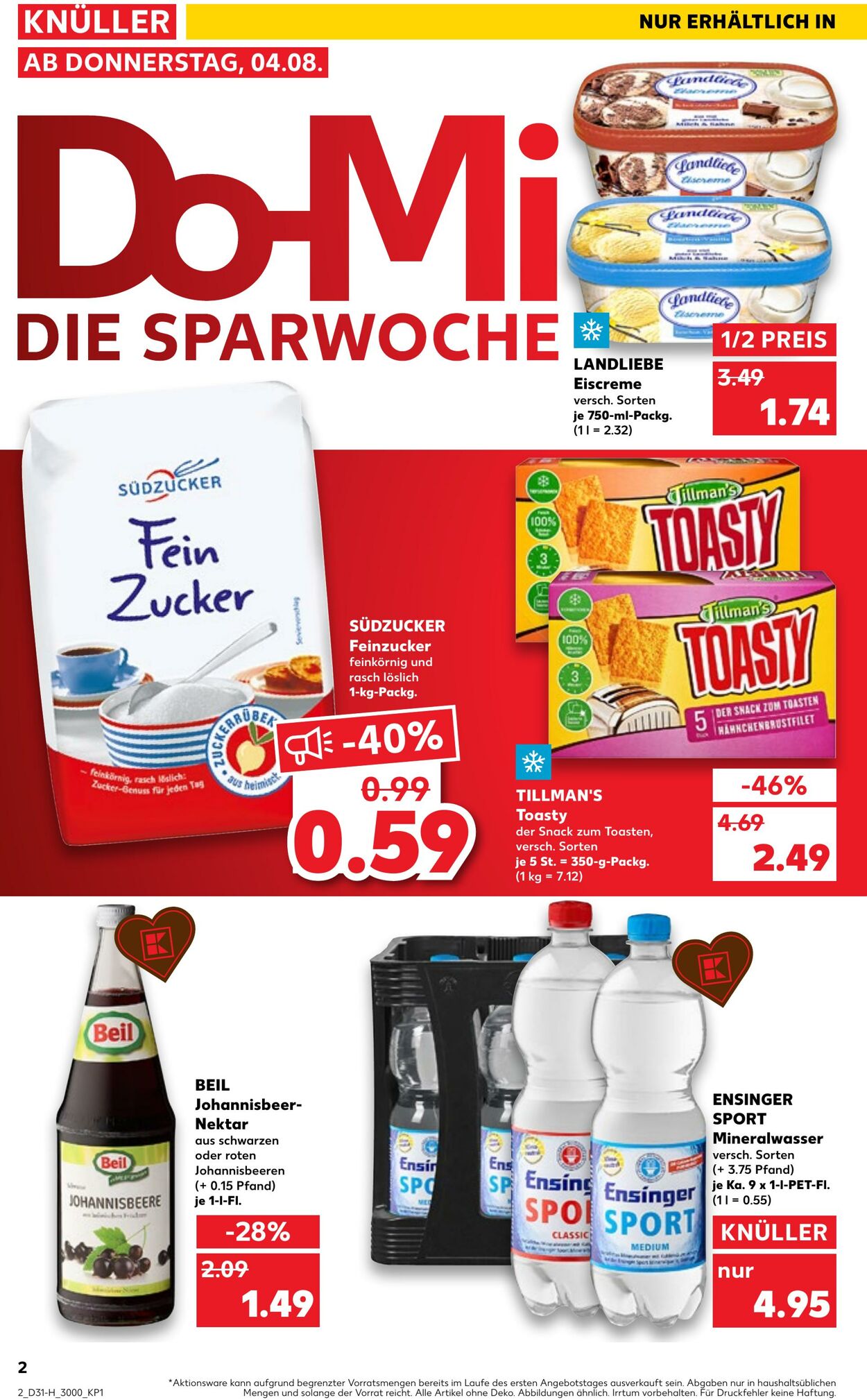 Prospekt Kaufland 04.08.2022 - 10.08.2022