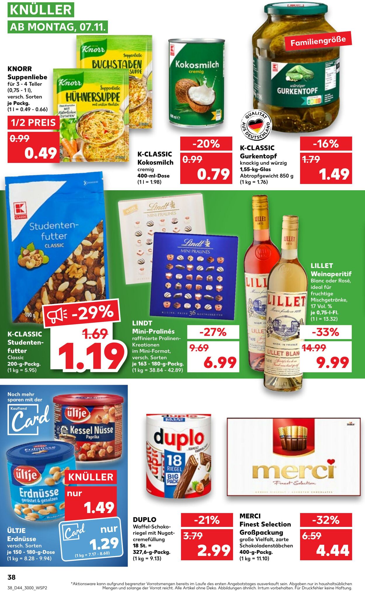 Prospekt Kaufland 03.11.2022 - 09.11.2022