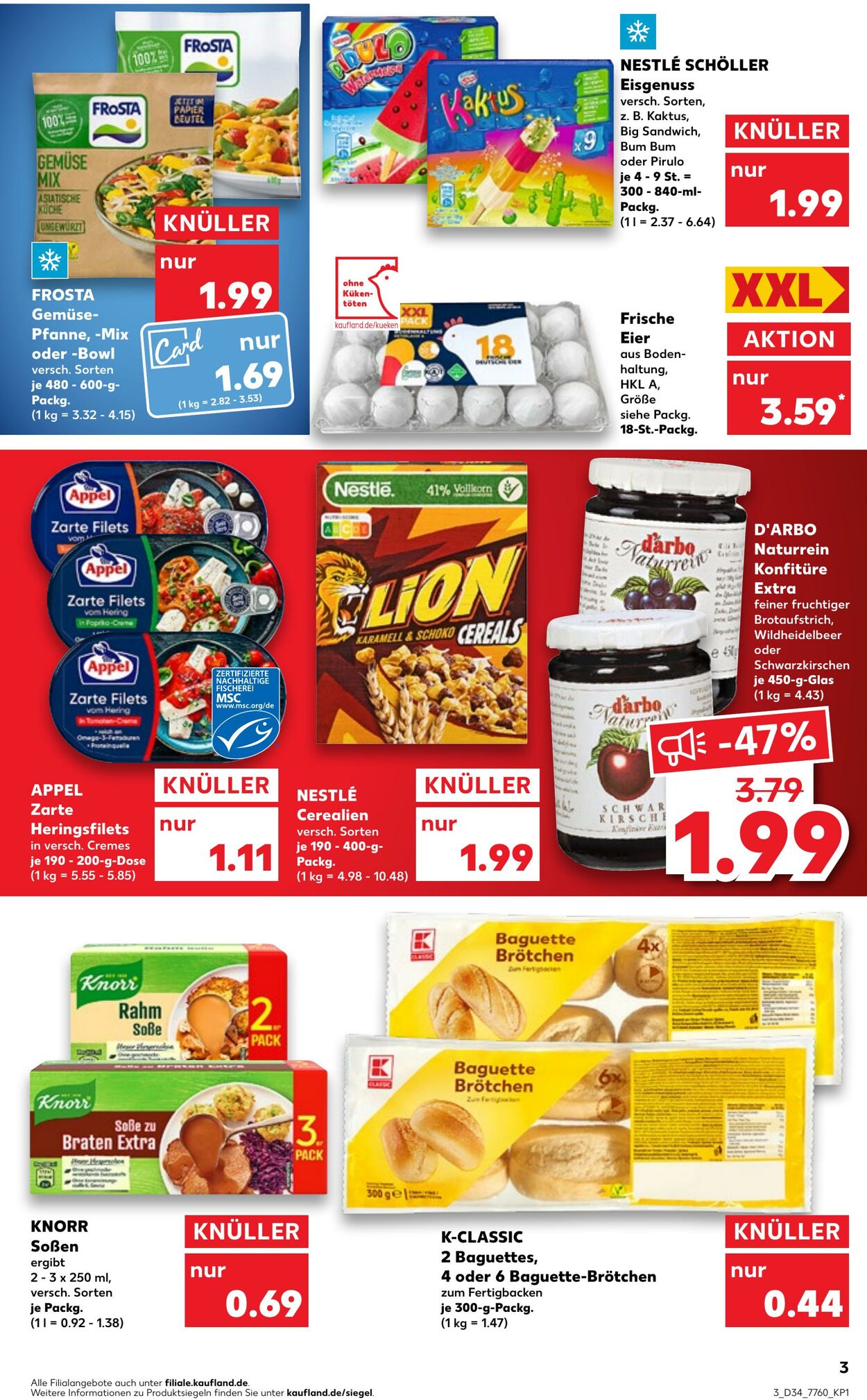 Prospekt Kaufland 25.08.2022 - 31.08.2022