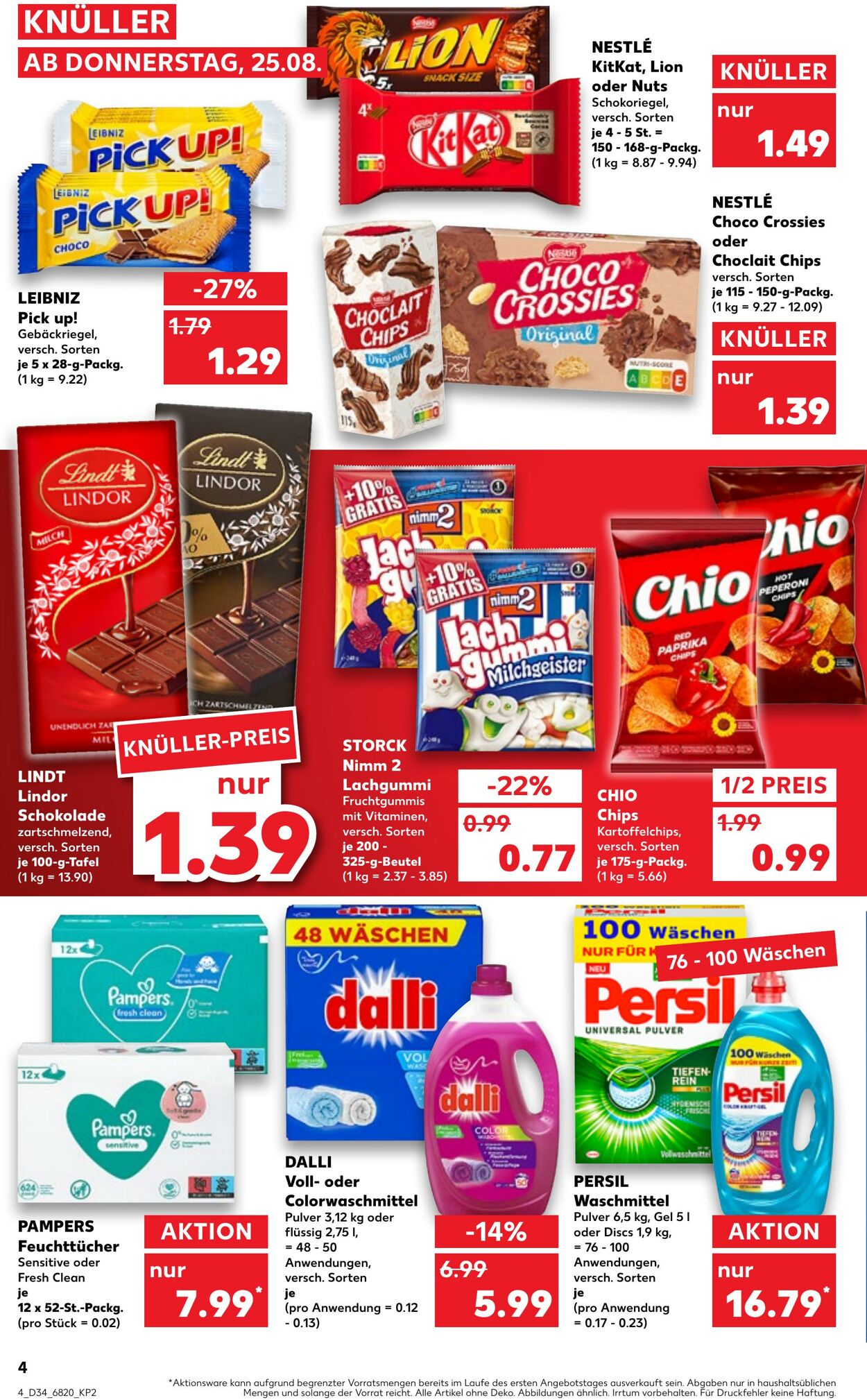 Prospekt Kaufland 25.08.2022 - 31.08.2022