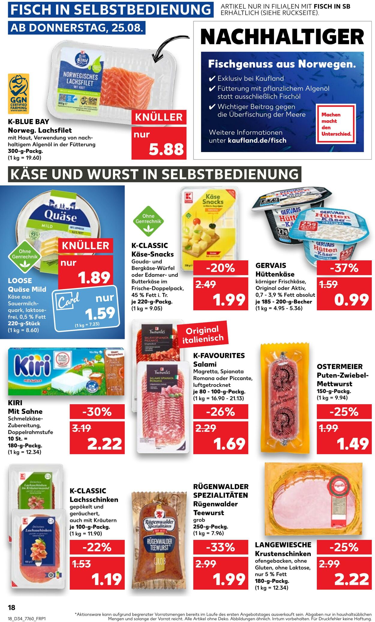 Prospekt Kaufland 25.08.2022 - 31.08.2022