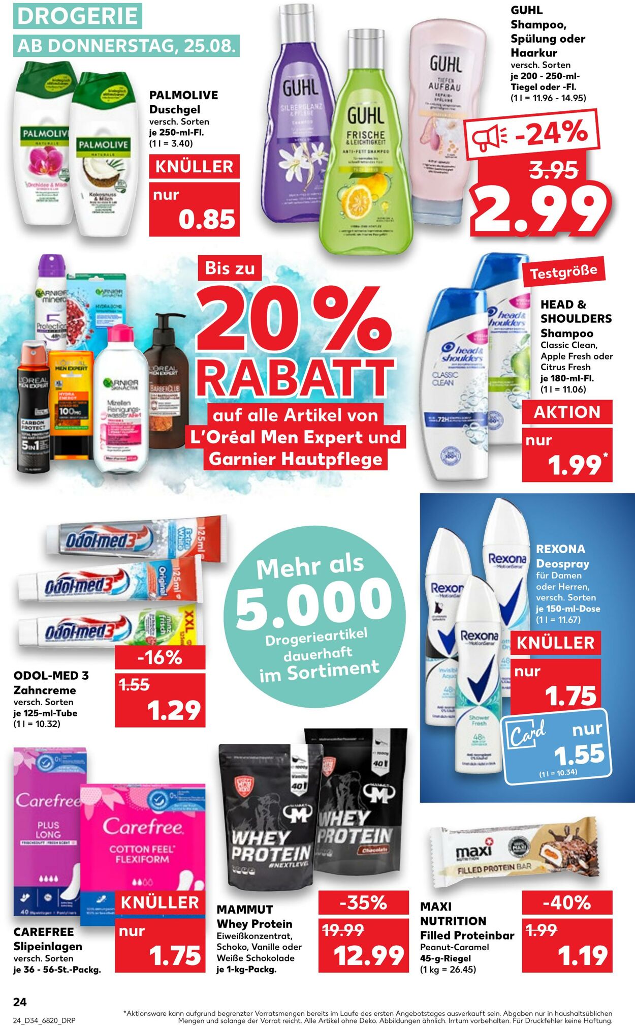 Prospekt Kaufland 25.08.2022 - 31.08.2022