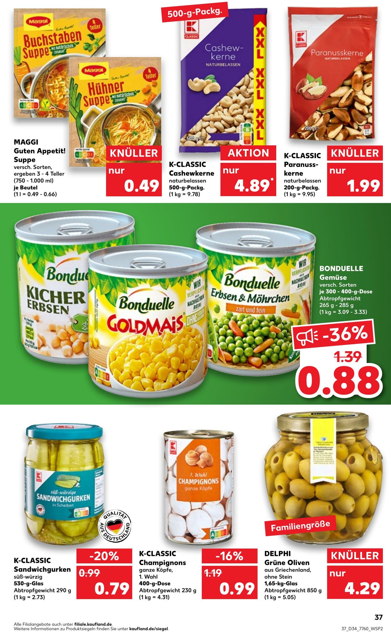 Prospekt Kaufland 25.08.2022 - 31.08.2022