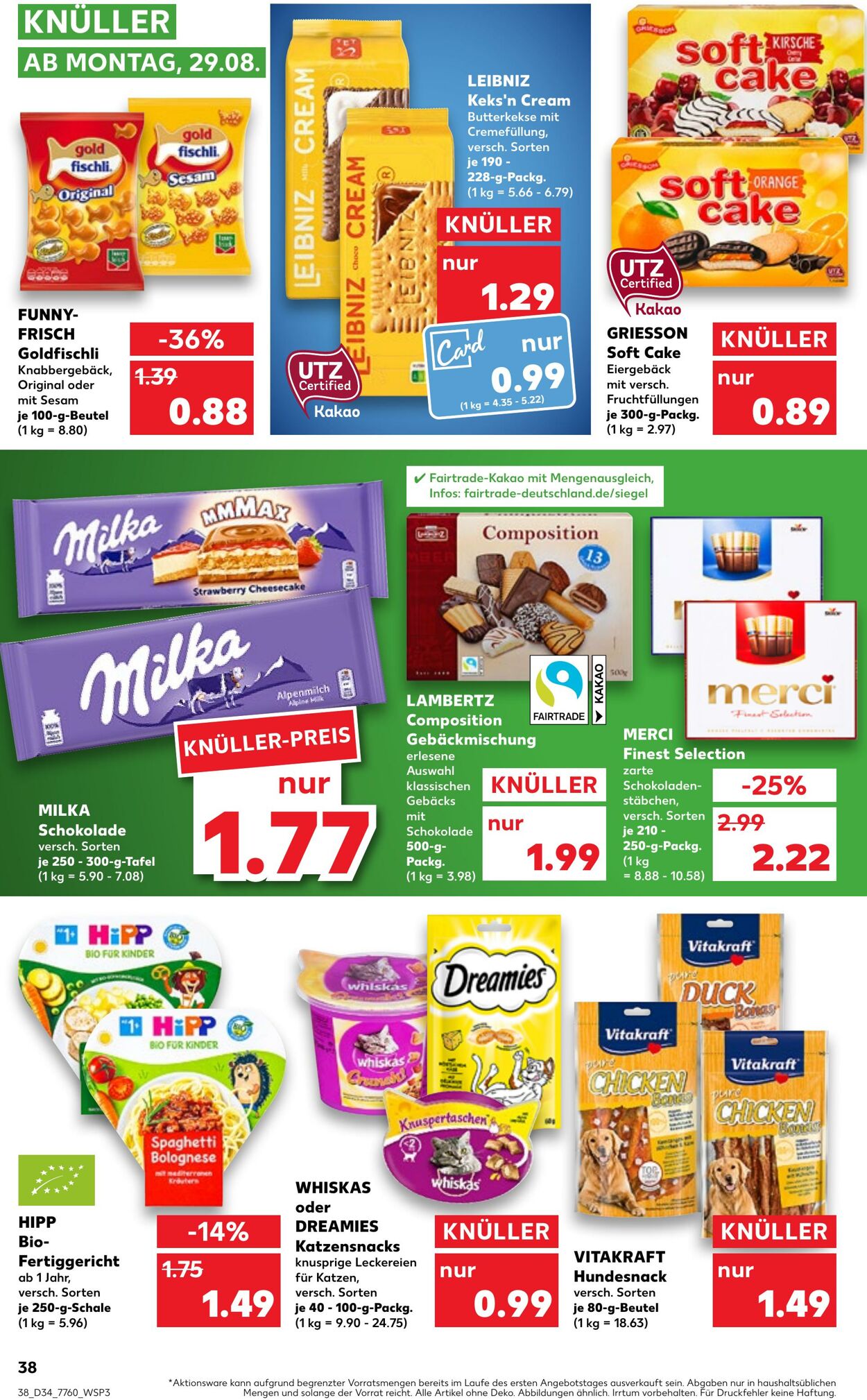 Prospekt Kaufland 25.08.2022 - 31.08.2022