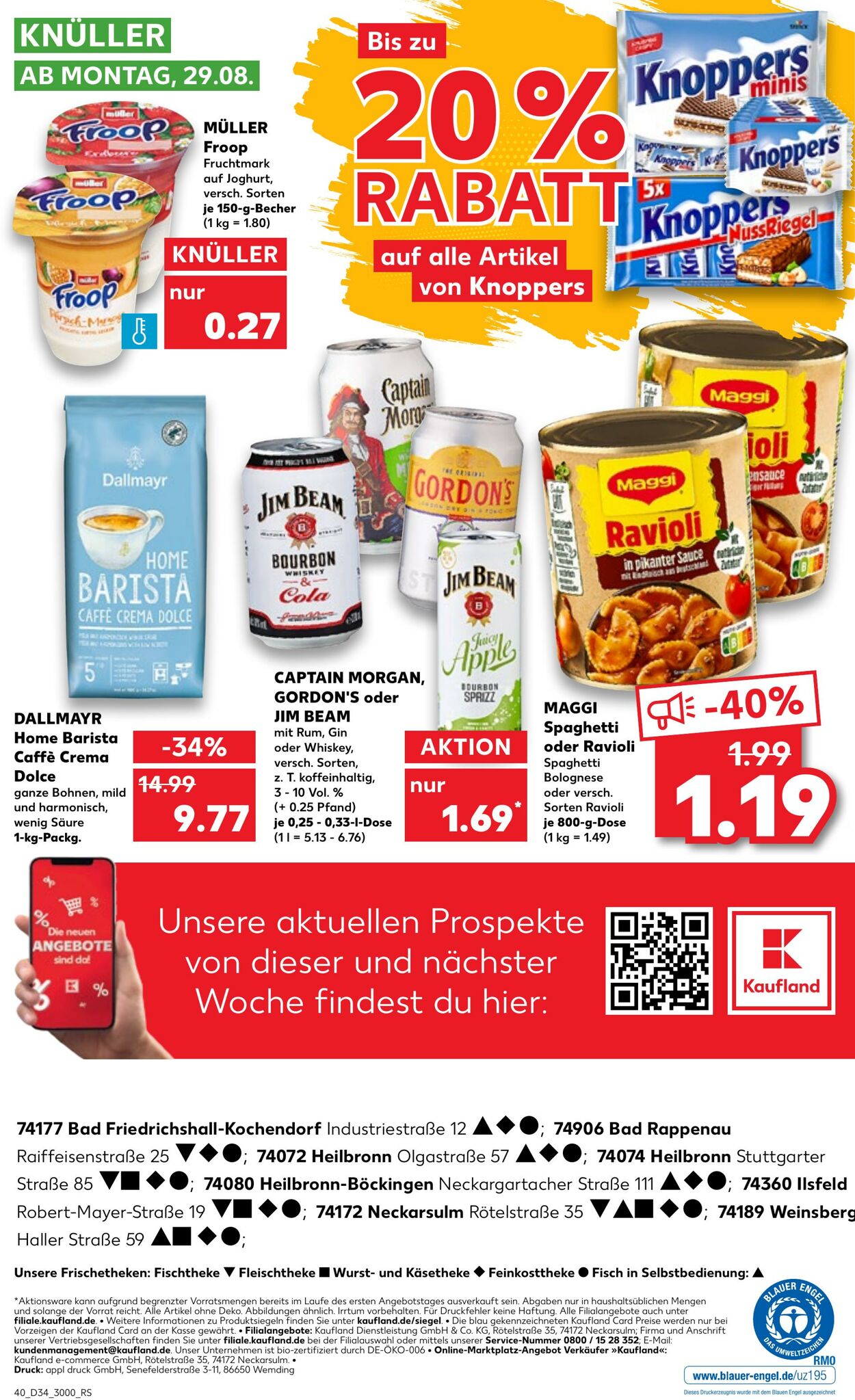 Prospekt Kaufland 25.08.2022 - 31.08.2022