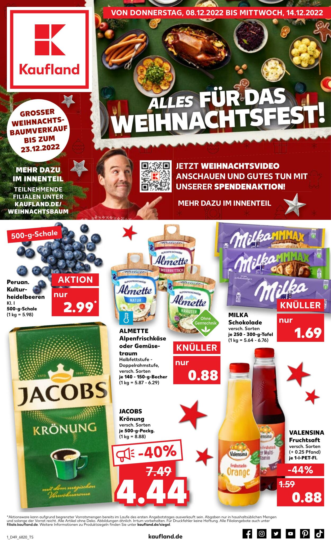 Prospekt Kaufland 08.12.2022 - 14.12.2022