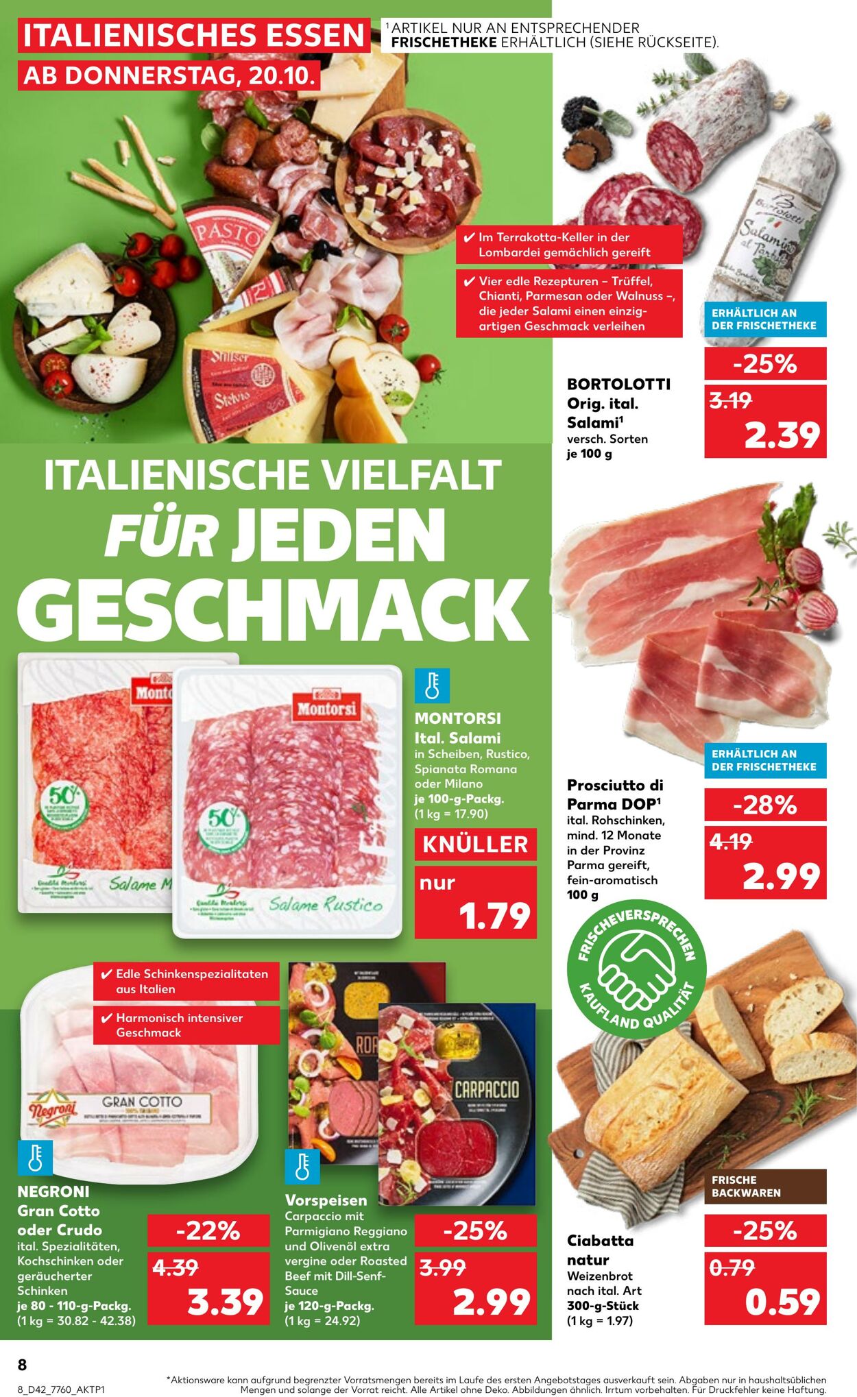 Prospekt Kaufland 20.10.2022 - 26.10.2022