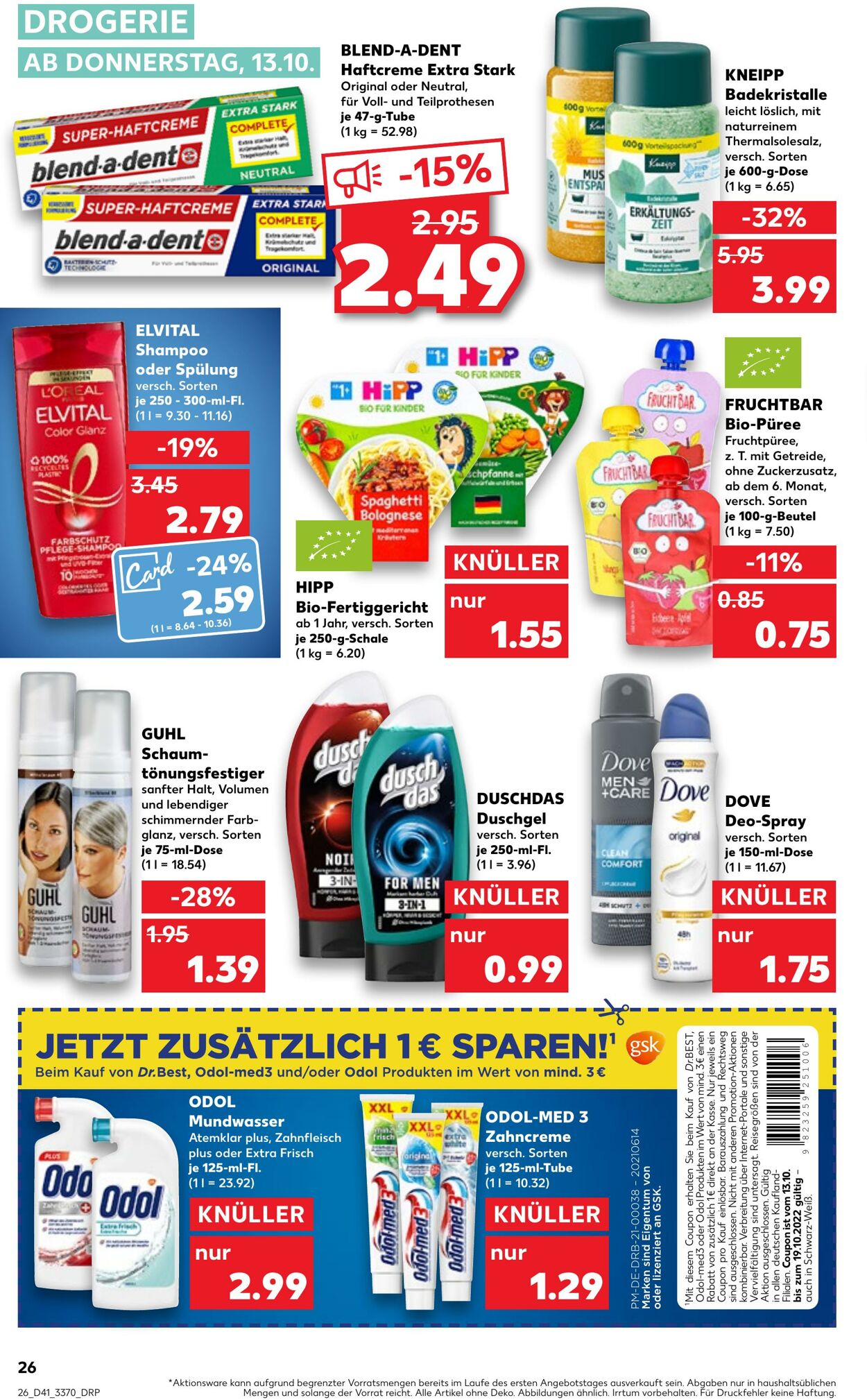 Prospekt Kaufland 13.10.2022 - 19.10.2022