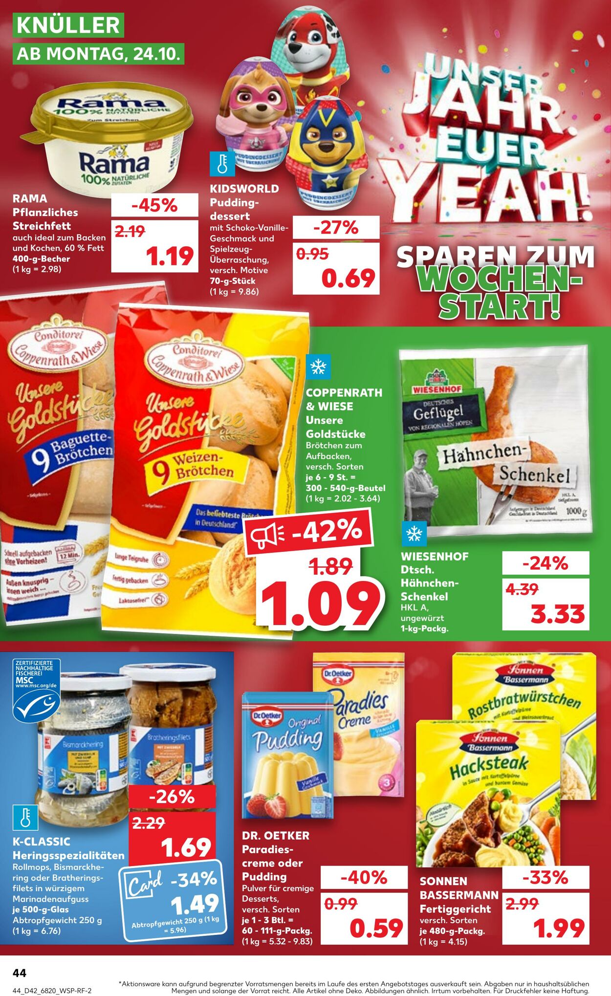 Prospekt Kaufland 20.10.2022 - 26.10.2022