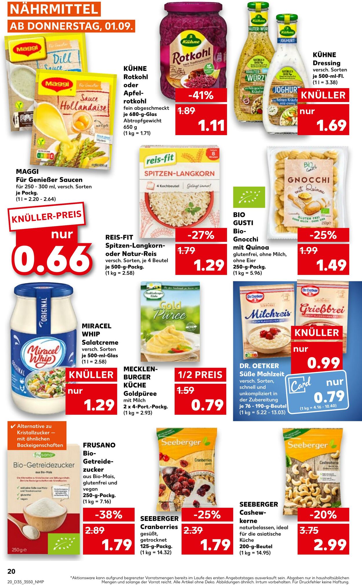 Prospekt Kaufland 01.09.2022 - 07.09.2022