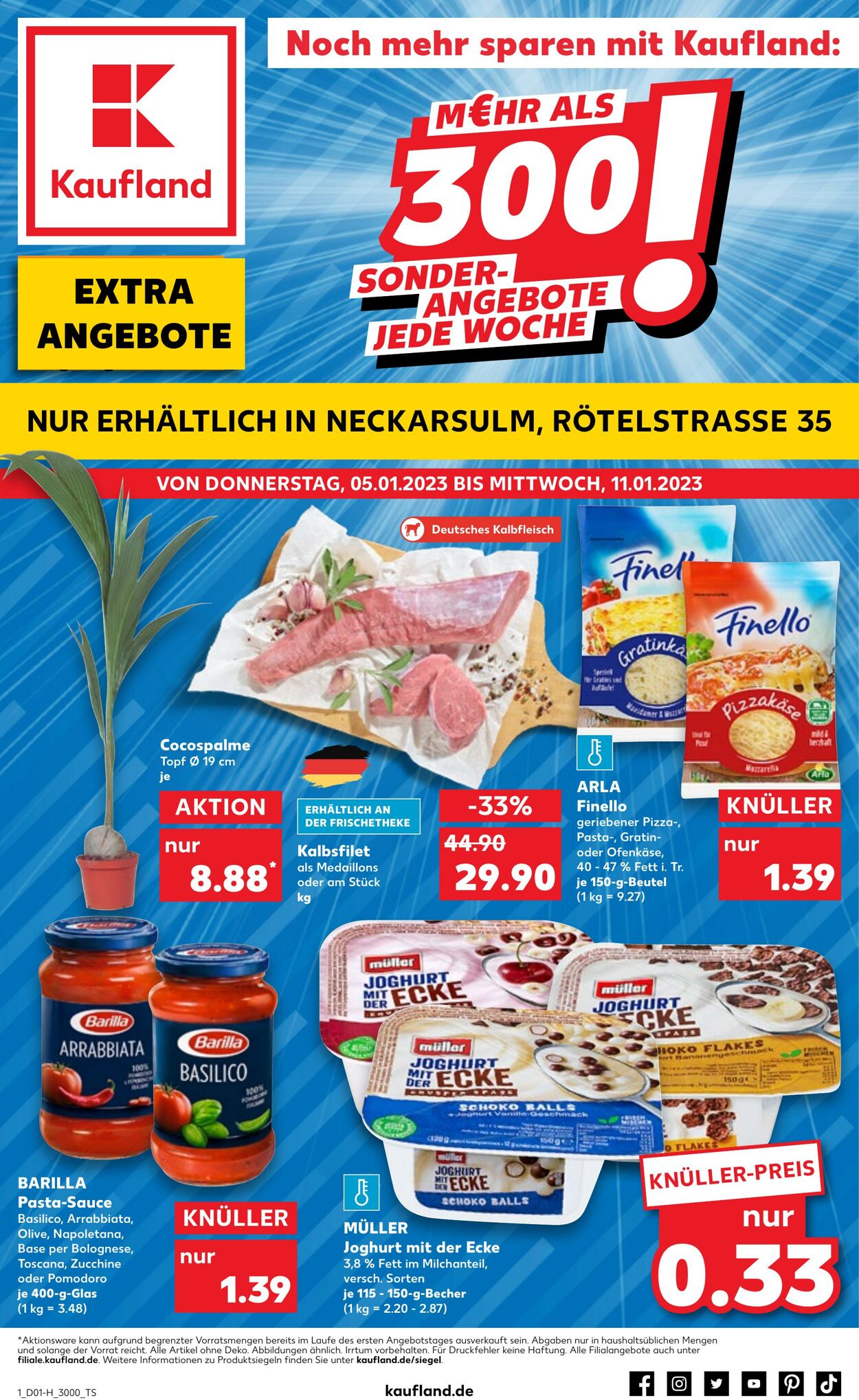 Prospekt Kaufland 05.01.2023 - 11.01.2023