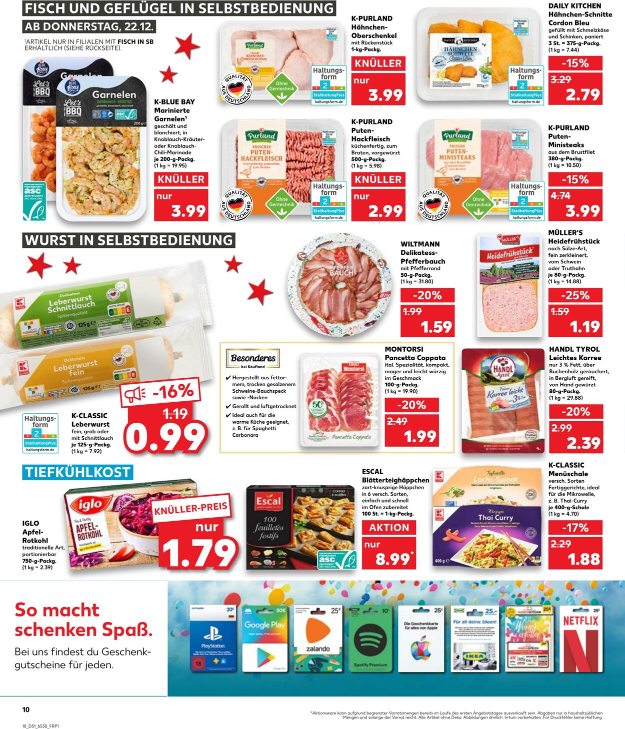 Prospekt Kaufland 22.12.2022 - 28.12.2022