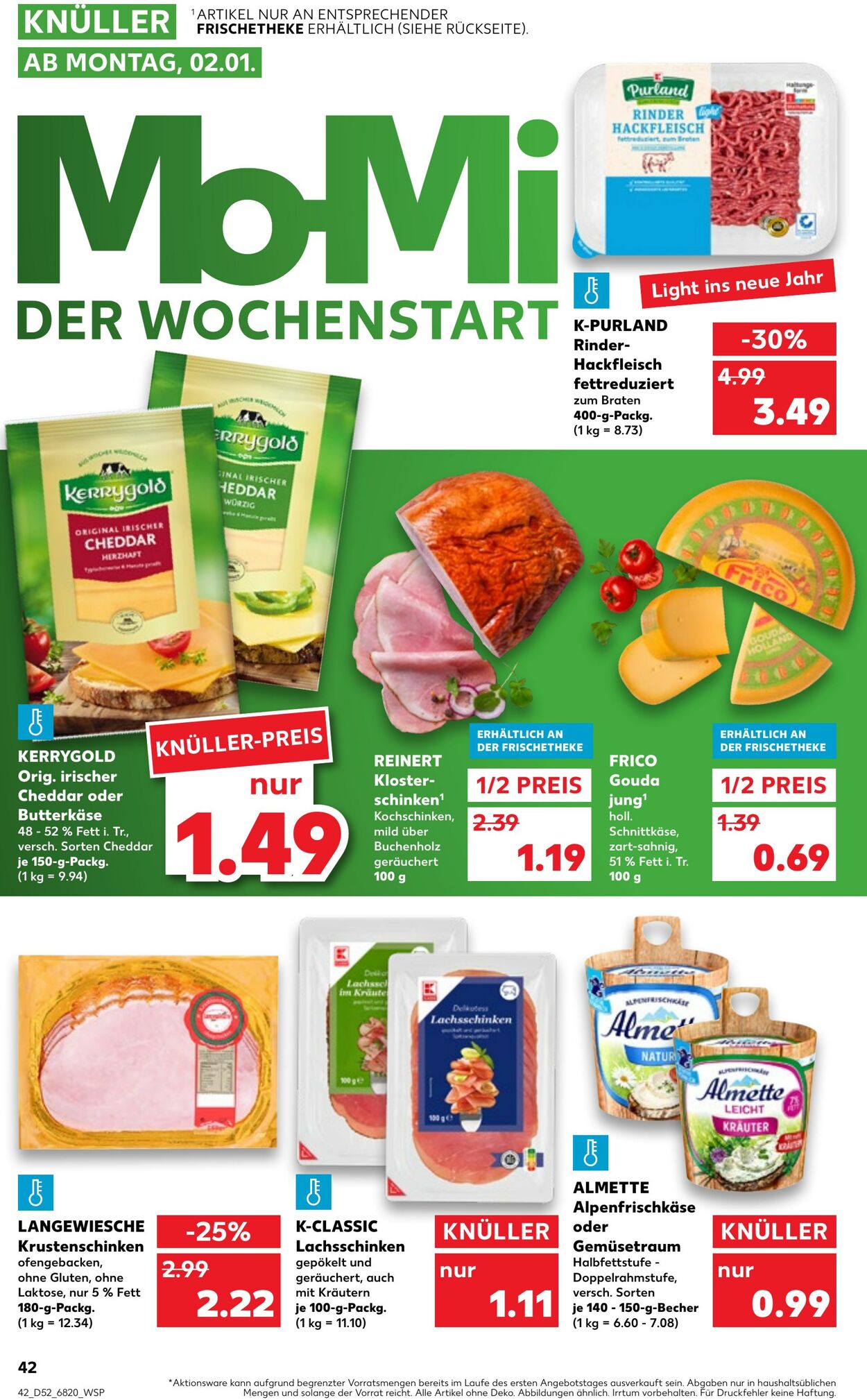 Prospekt Kaufland 29.12.2022 - 04.01.2023