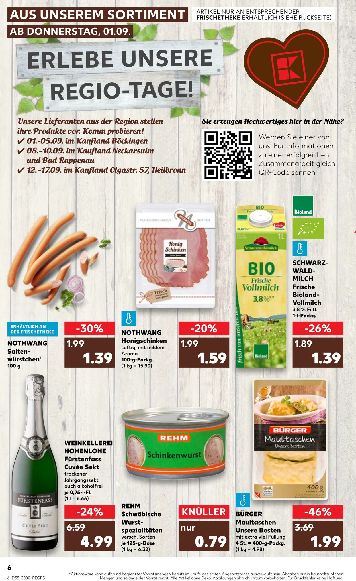 Prospekt Kaufland 01.09.2022 - 07.09.2022