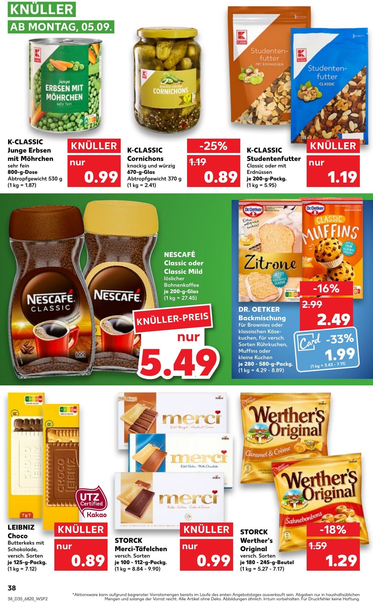 Prospekt Kaufland 01.09.2022 - 07.09.2022