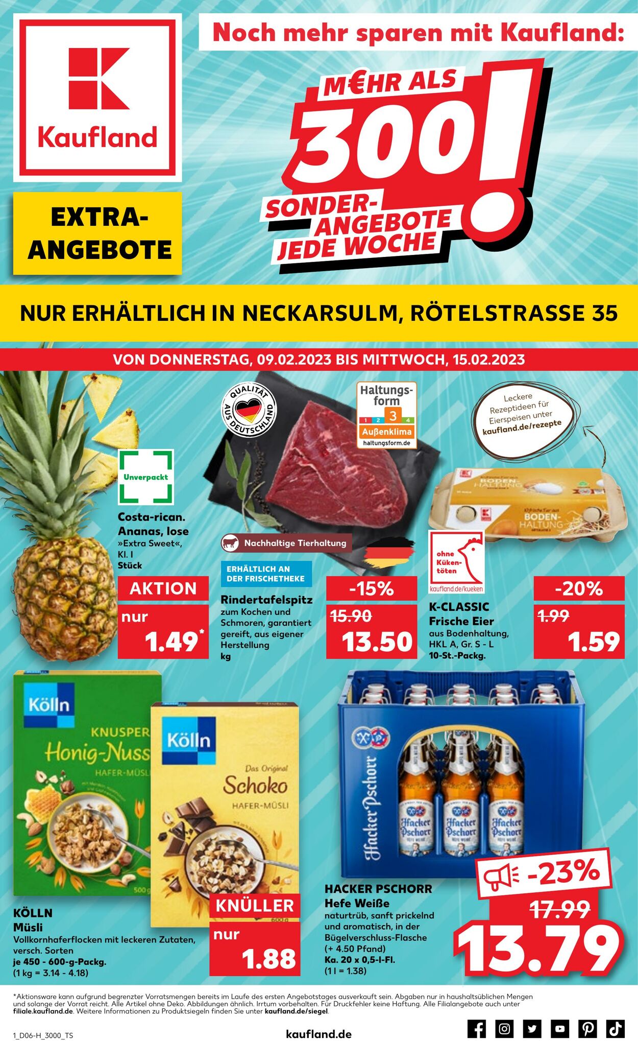 Prospekt Kaufland 09.02.2023 - 15.02.2023