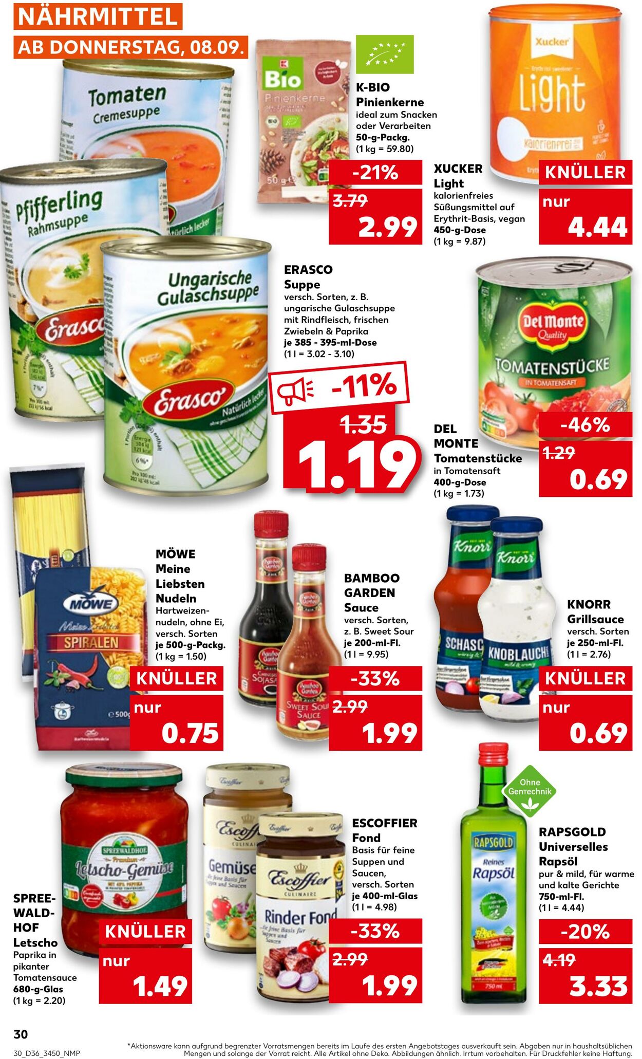 Prospekt Kaufland 08.09.2022 - 14.09.2022