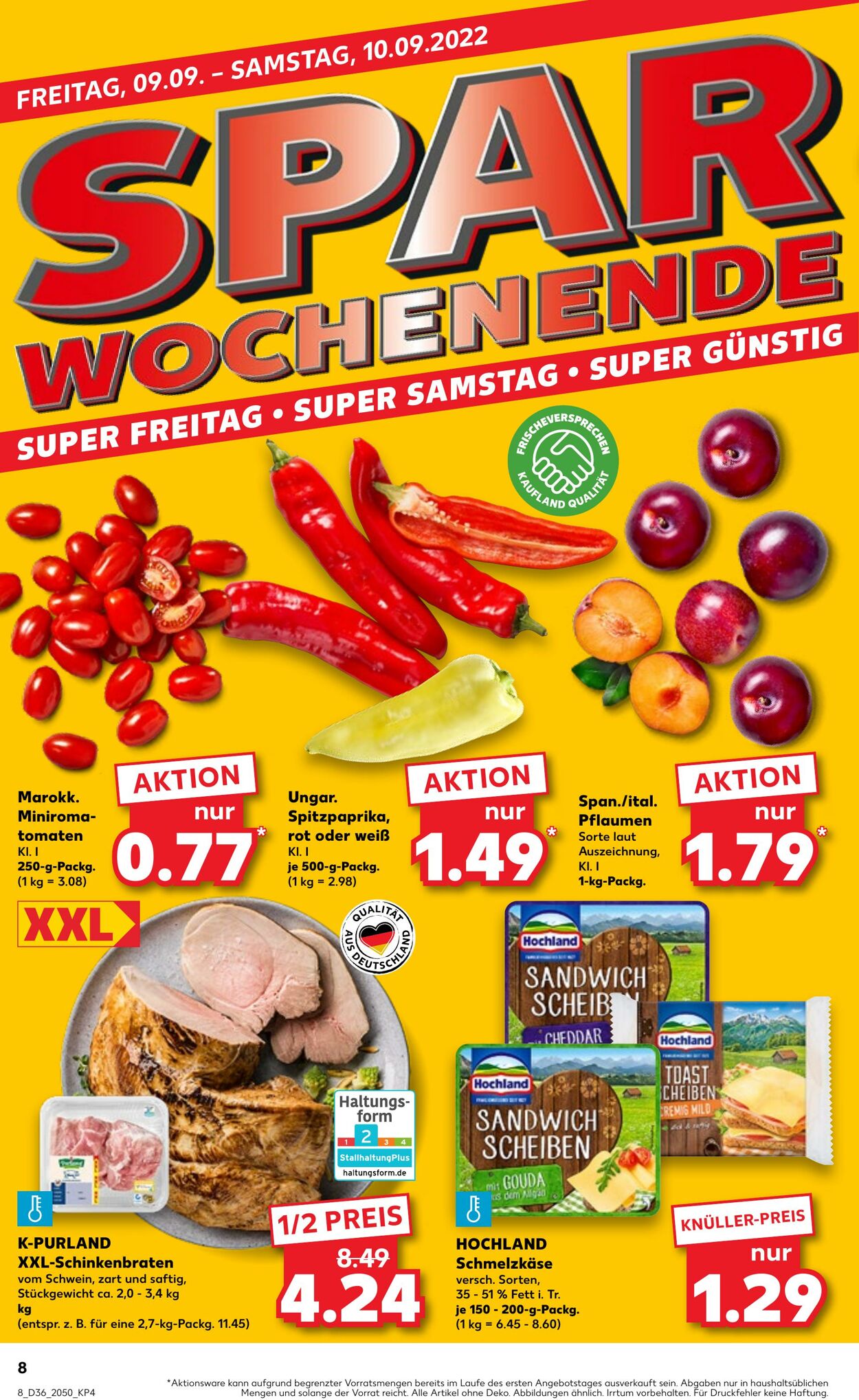 Prospekt Kaufland 08.09.2022 - 14.09.2022