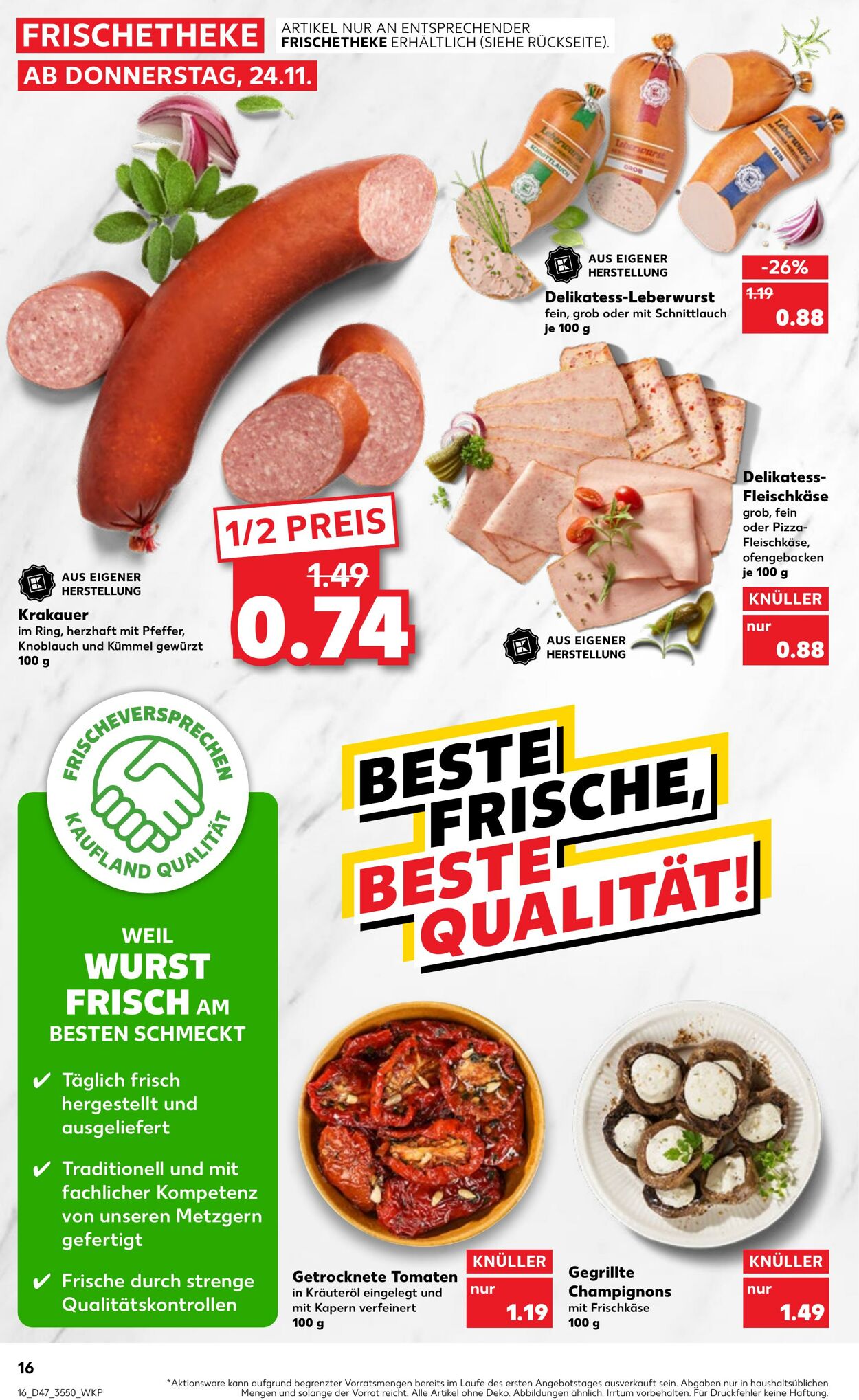 Prospekt Kaufland 24.11.2022 - 30.11.2022