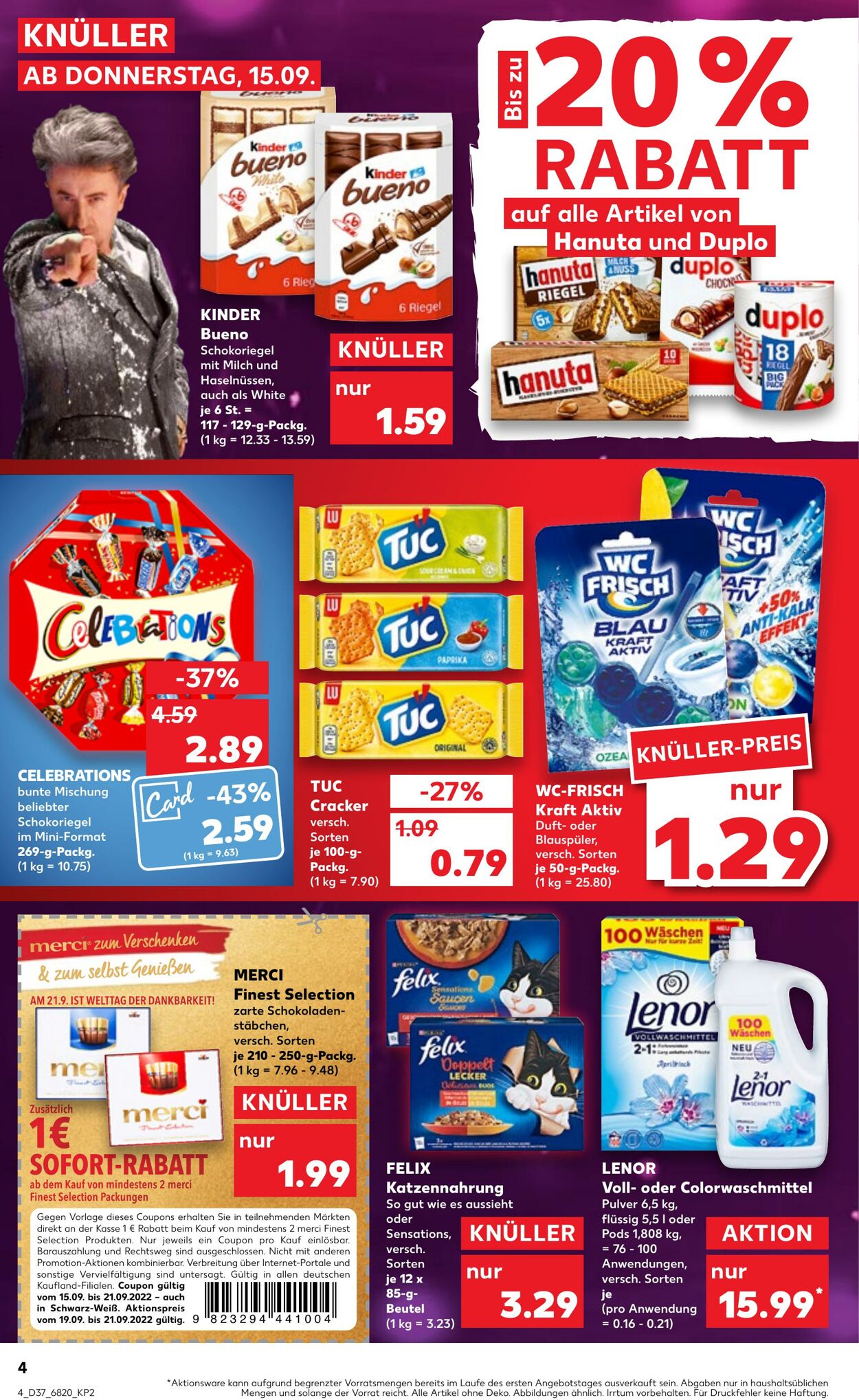 Prospekt Kaufland 15.09.2022 - 21.09.2022