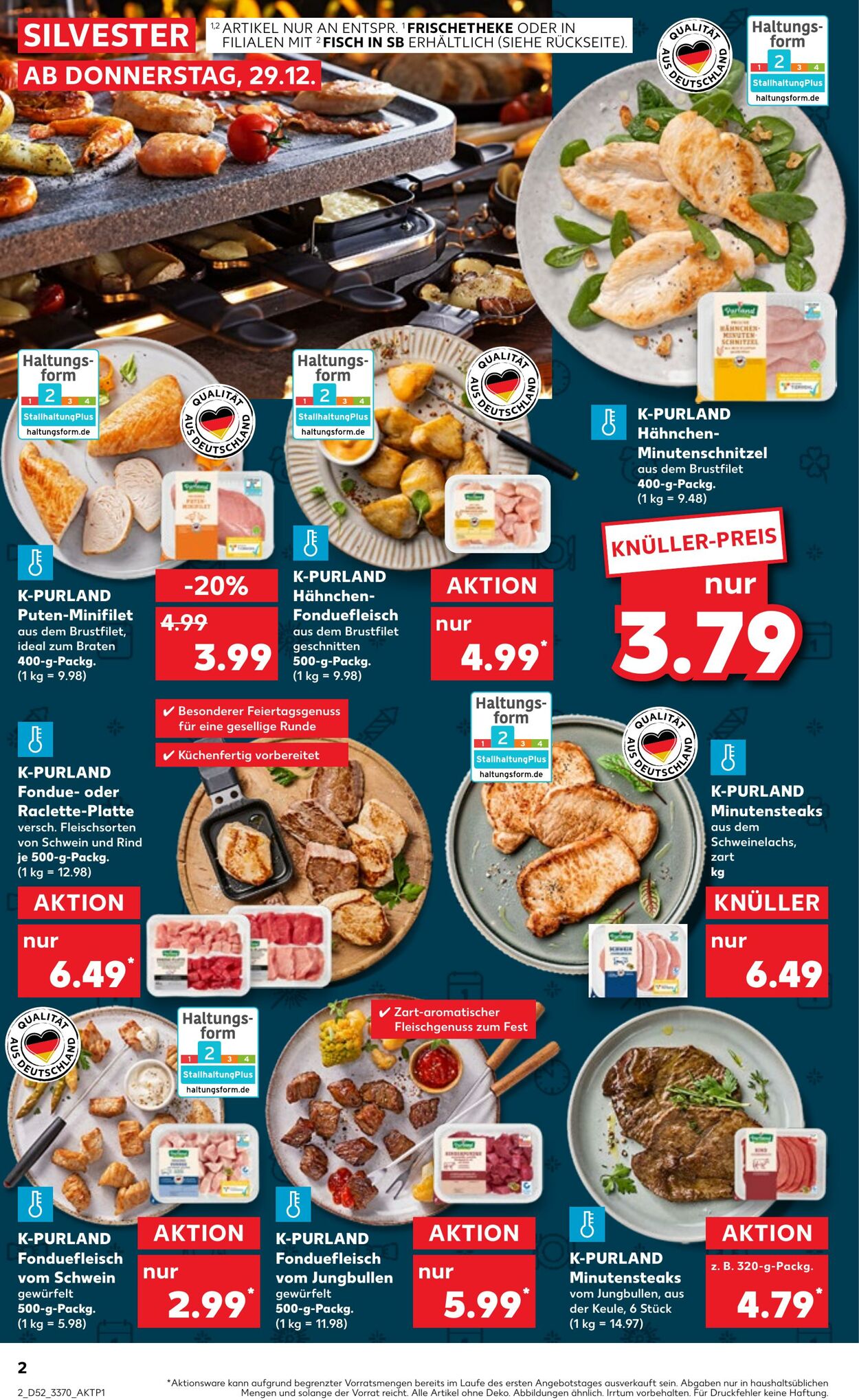 Prospekt Kaufland 29.12.2022 - 04.01.2023