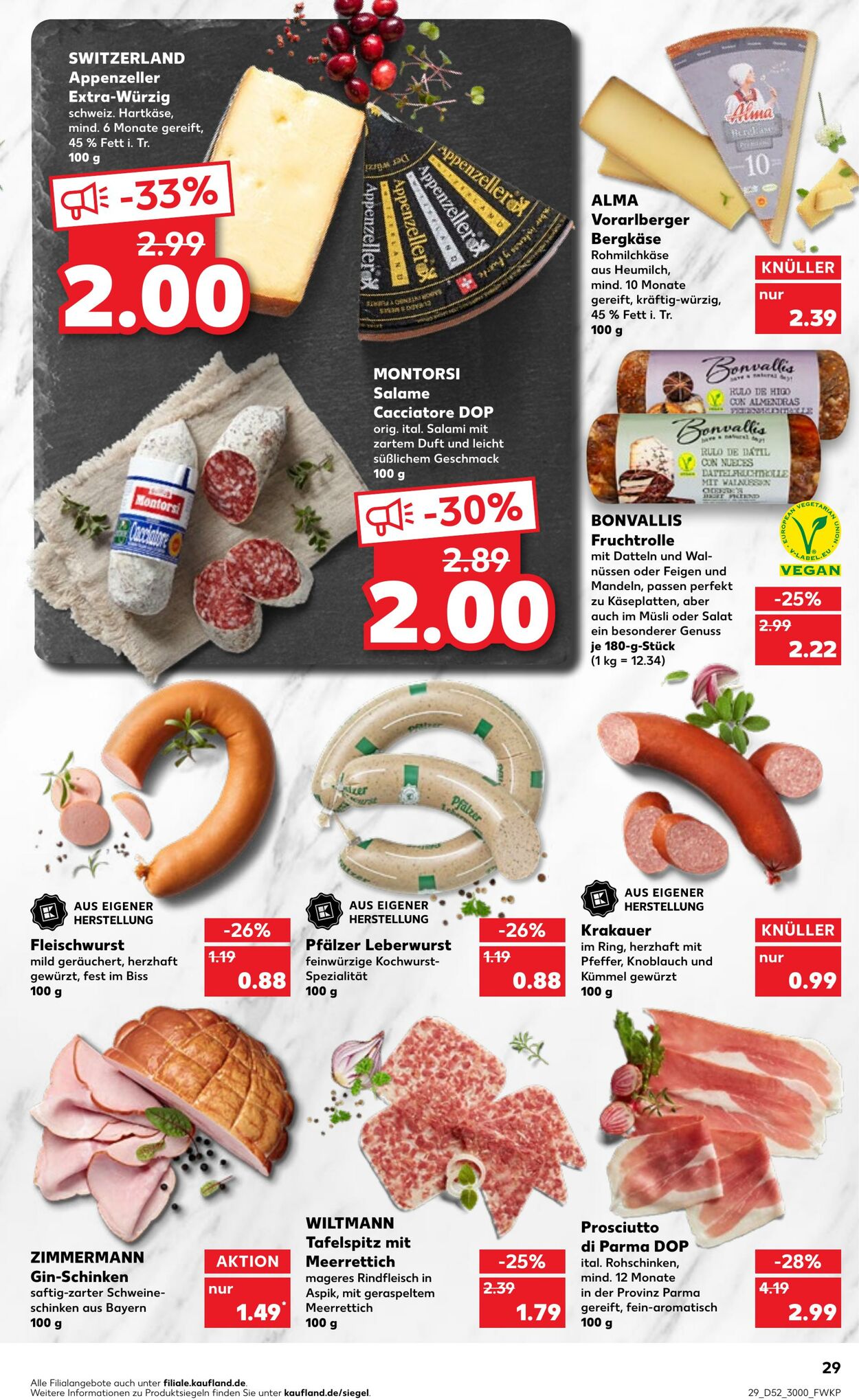 Prospekt Kaufland 29.12.2022 - 04.01.2023