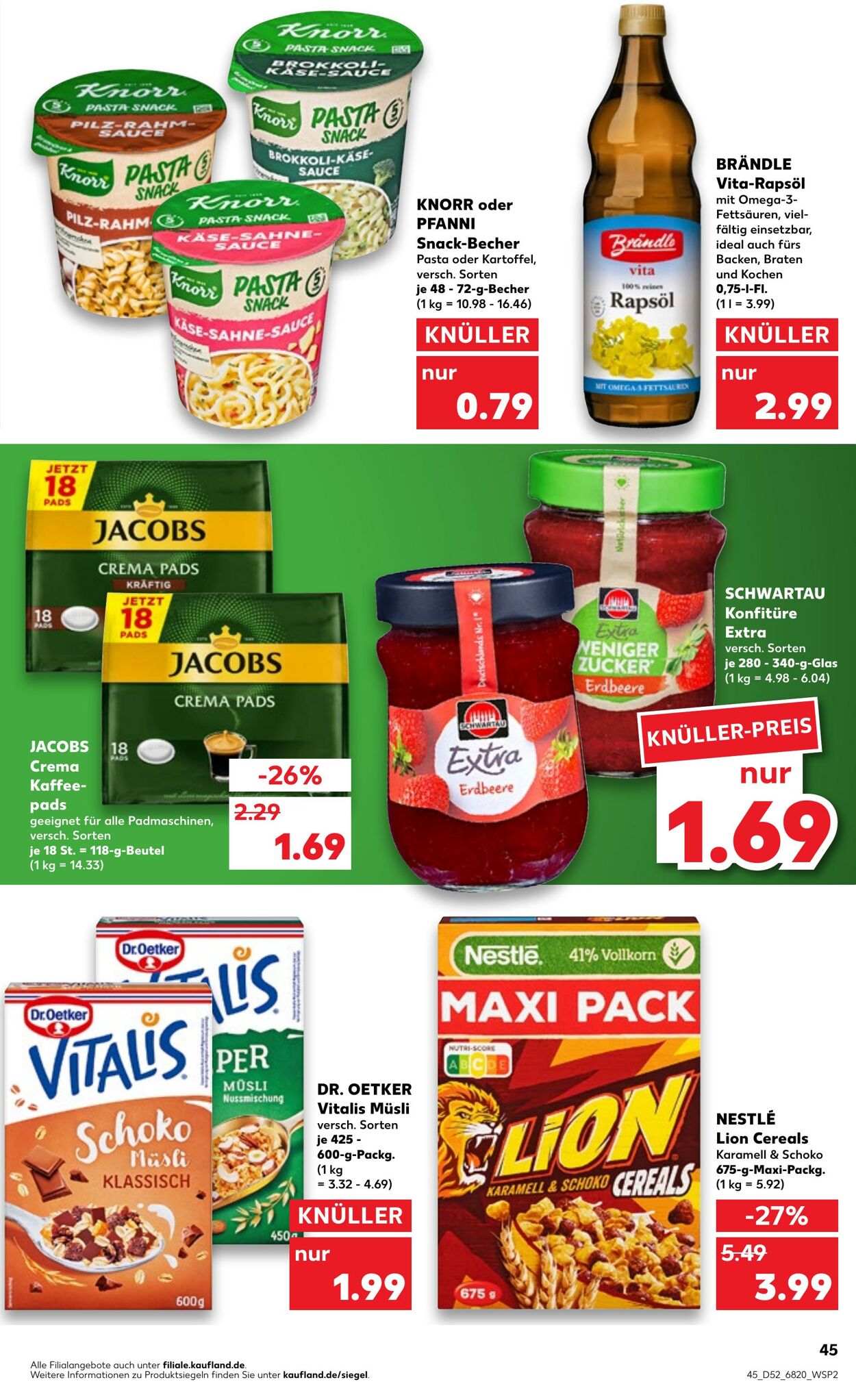 Prospekt Kaufland 29.12.2022 - 04.01.2023