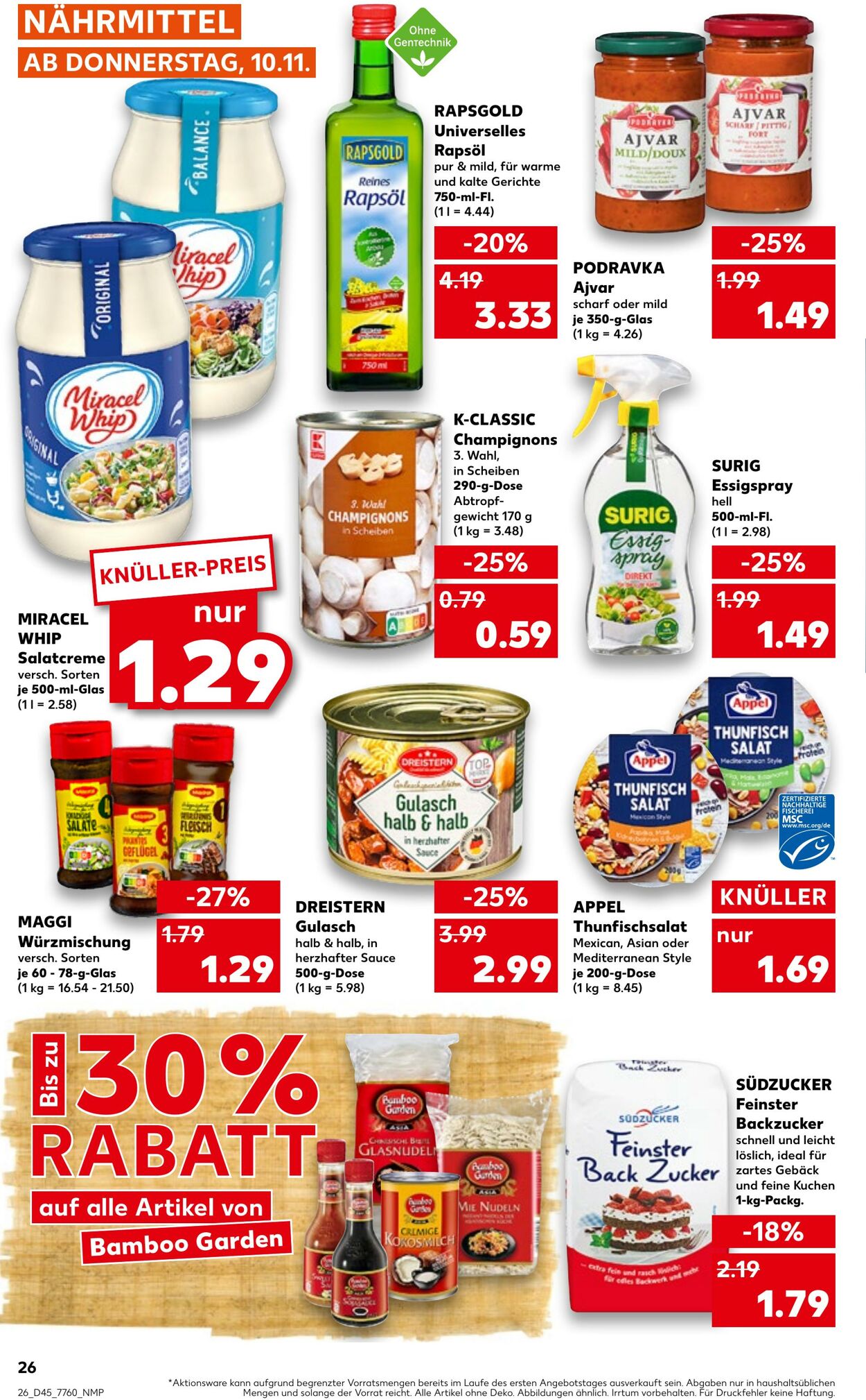 Prospekt Kaufland 10.11.2022 - 16.11.2022