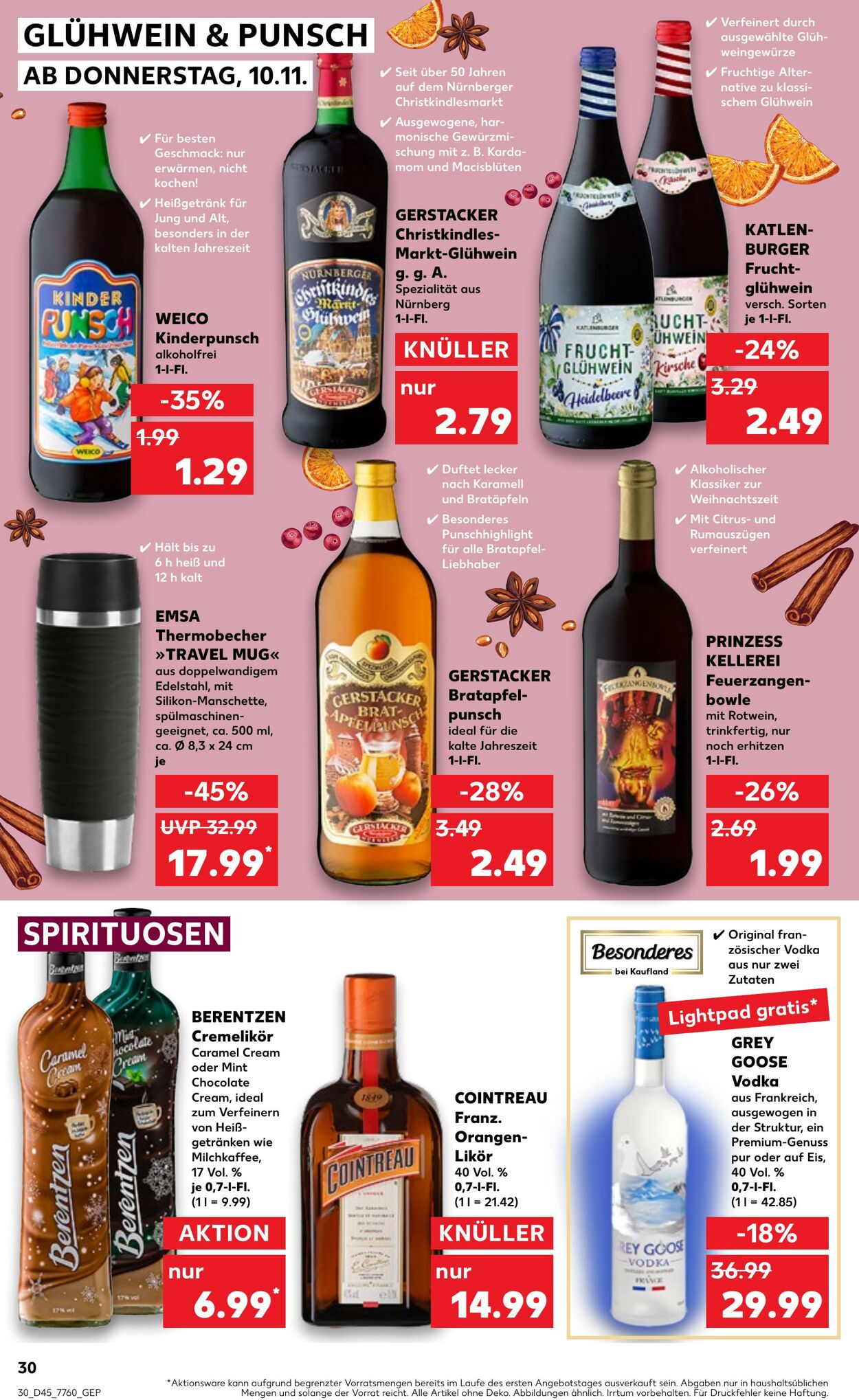 Prospekt Kaufland 10.11.2022 - 16.11.2022