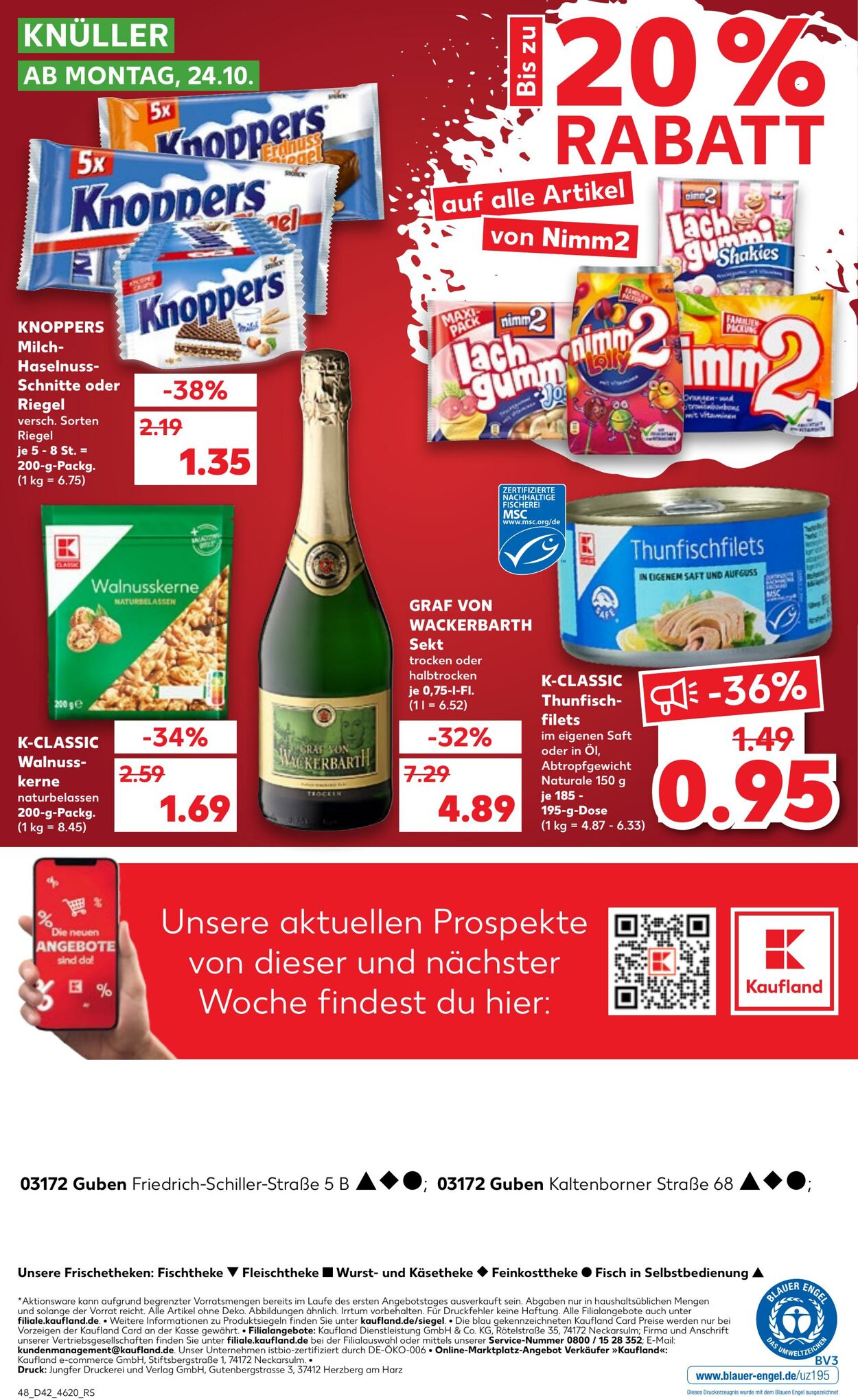 Prospekt Kaufland 20.10.2022 - 26.10.2022