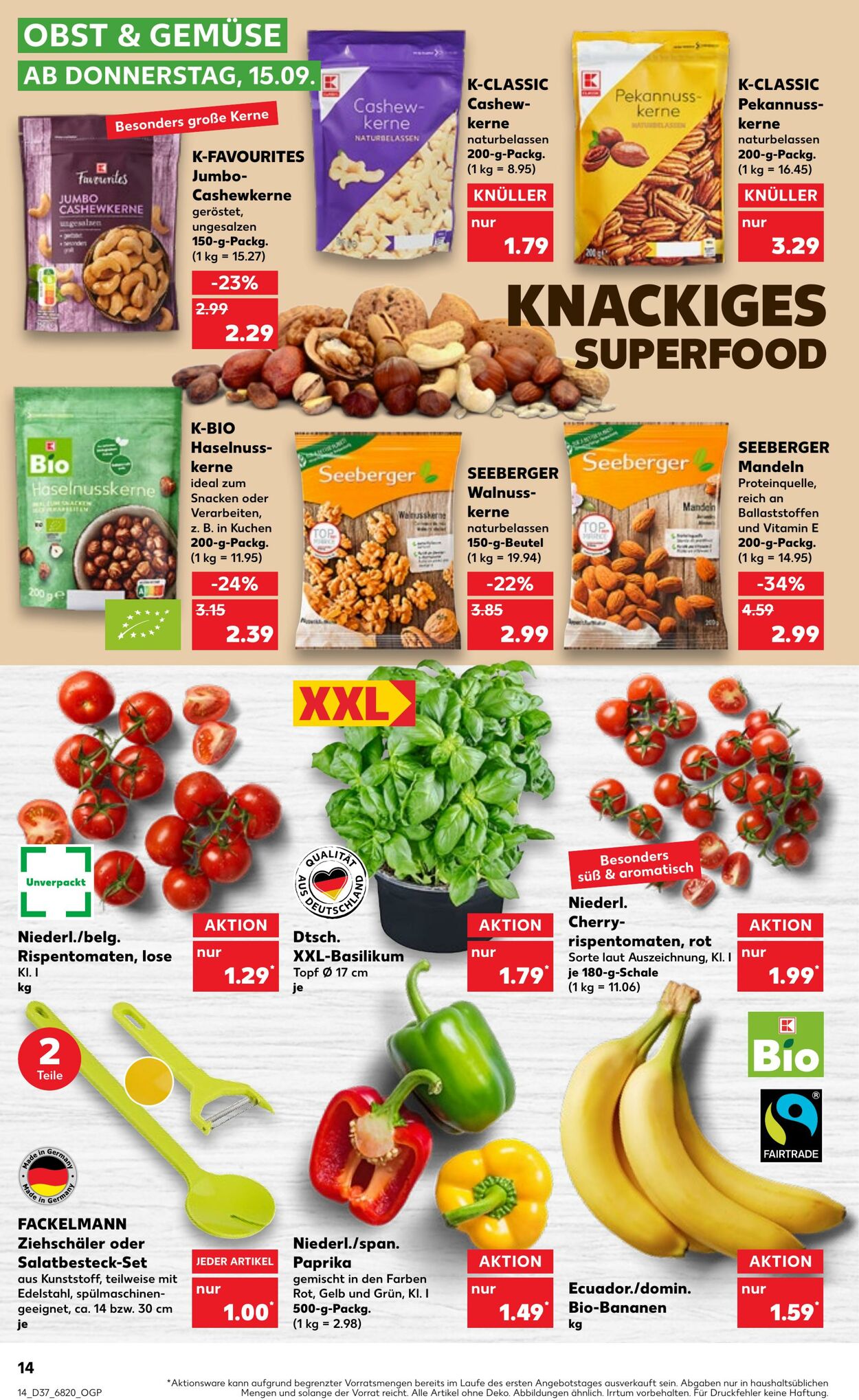 Prospekt Kaufland 15.09.2022 - 21.09.2022