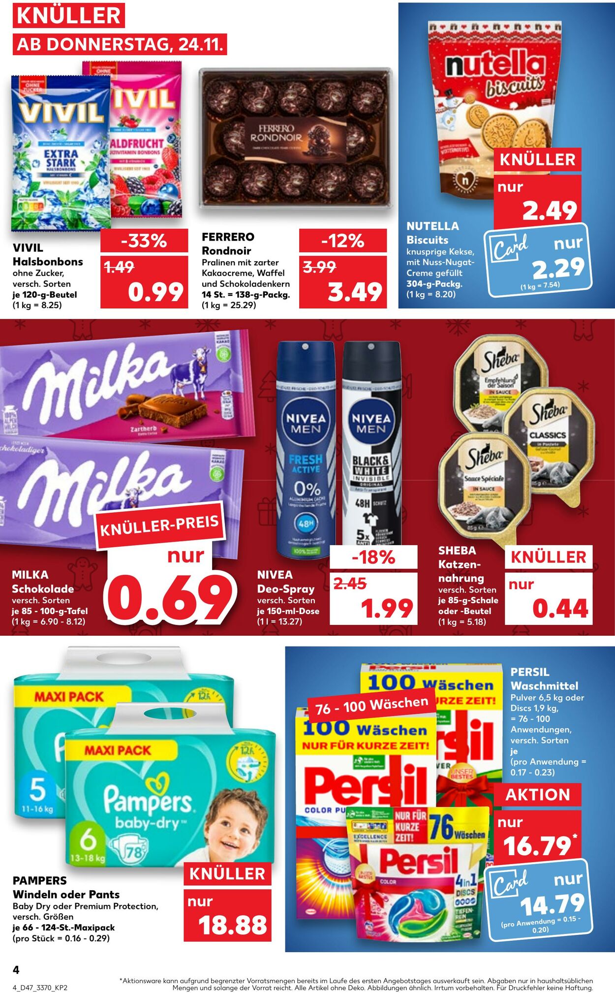 Prospekt Kaufland 24.11.2022 - 30.11.2022