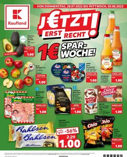 Prospekt Kaufland 28.07.2022 - 03.08.2022