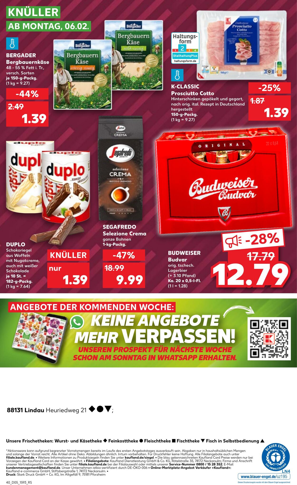 Prospekt Kaufland 02.02.2023 - 08.02.2023