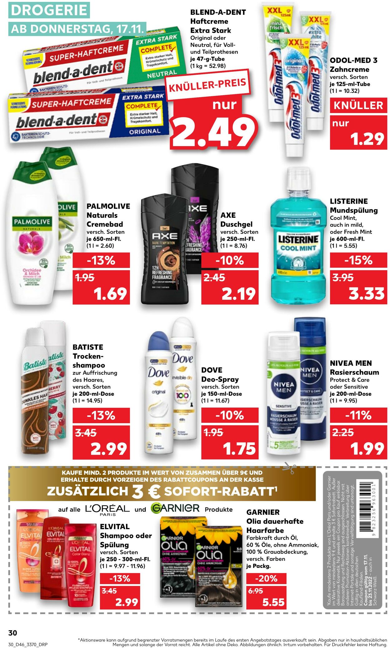 Prospekt Kaufland 17.11.2022 - 23.11.2022