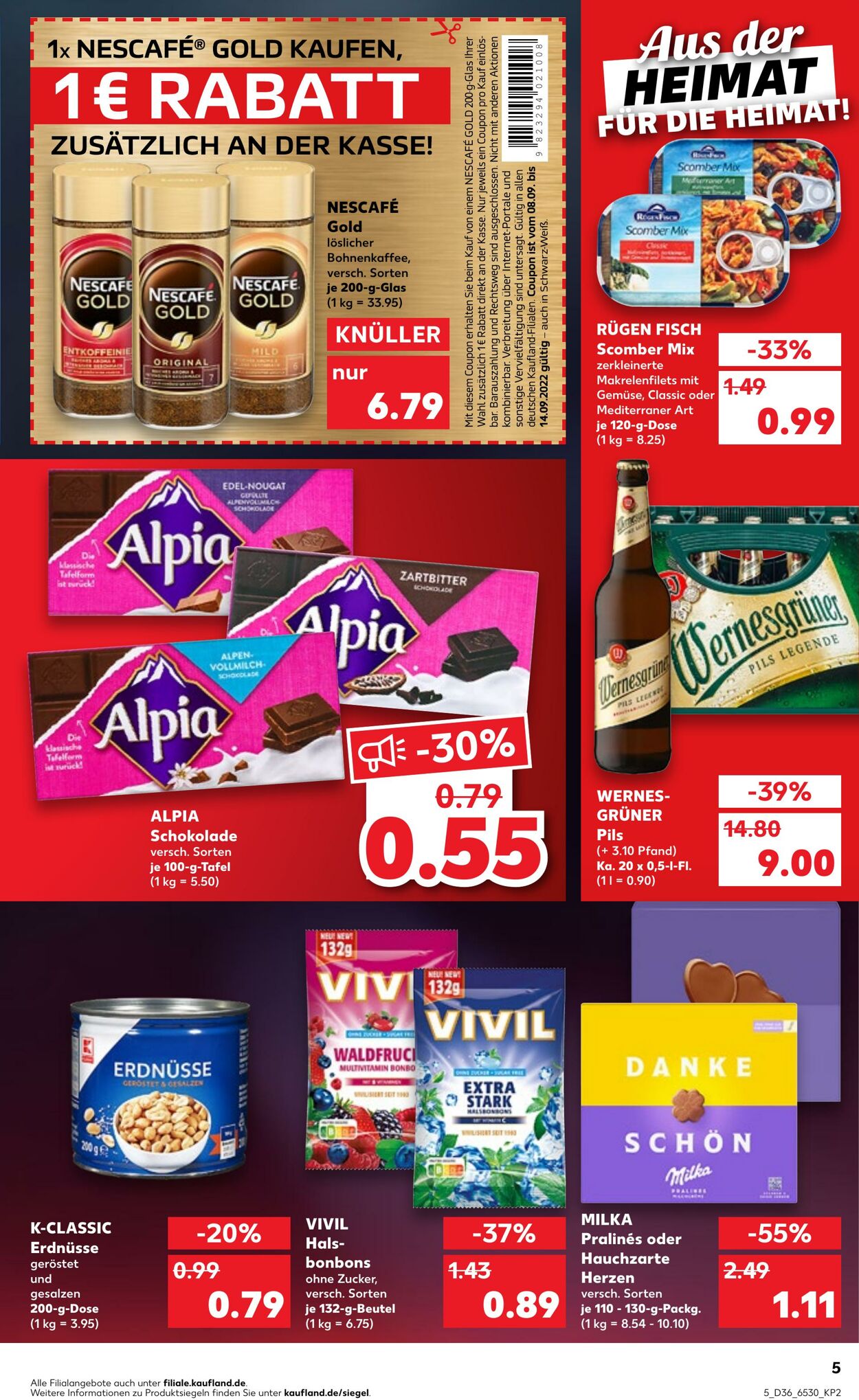 Prospekt Kaufland 08.09.2022 - 14.09.2022