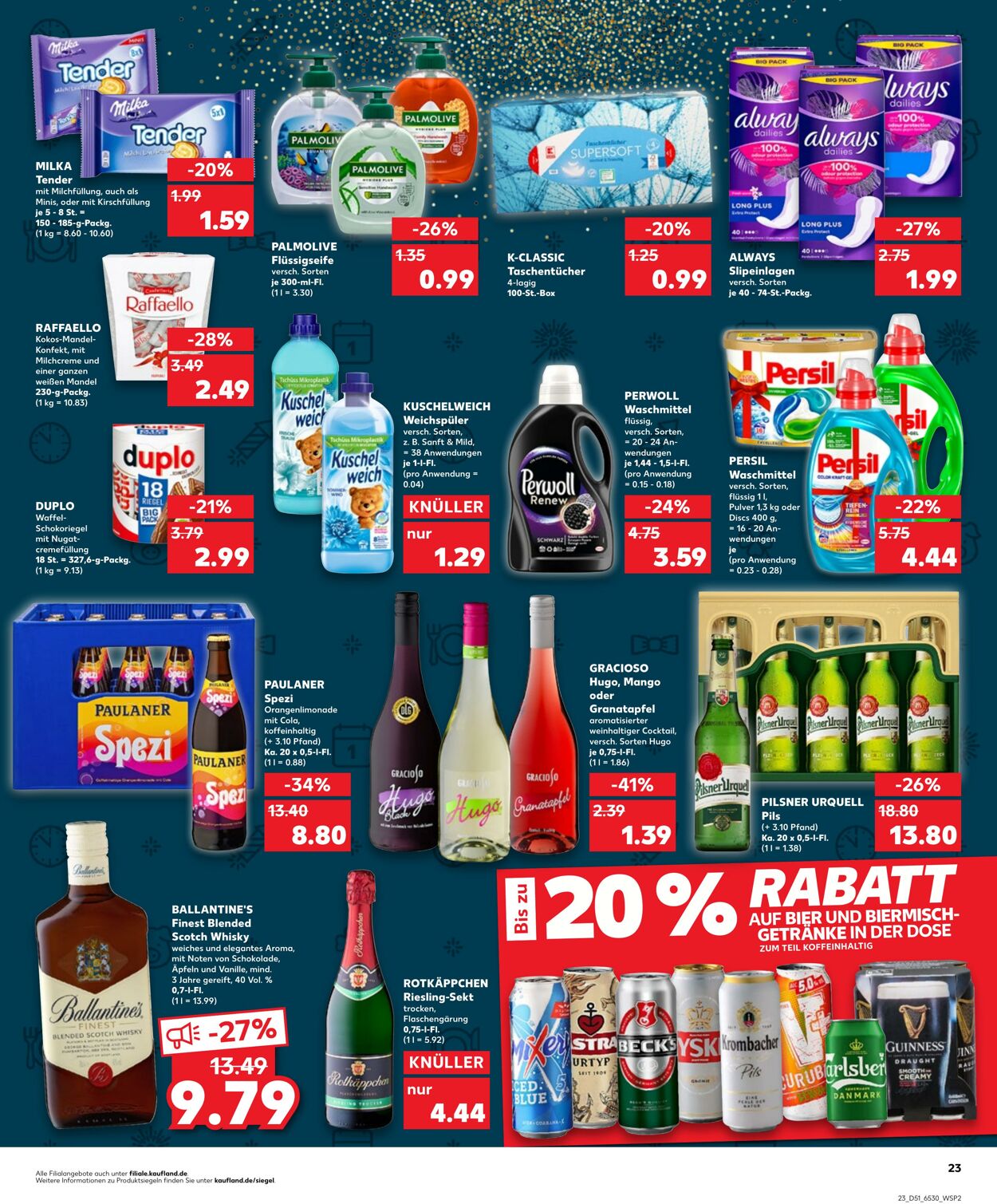 Prospekt Kaufland 22.12.2022 - 28.12.2022