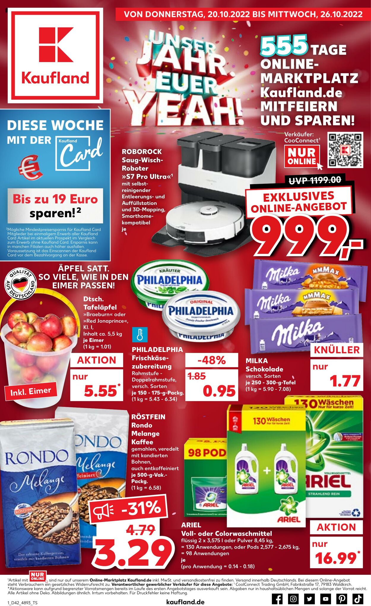 Prospekt Kaufland 20.10.2022 - 26.10.2022