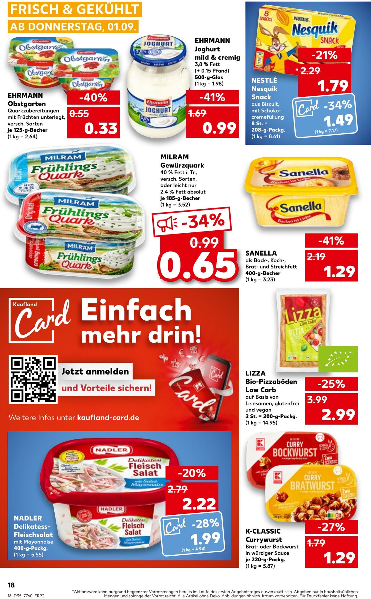 Prospekt Kaufland 01.09.2022 - 07.09.2022